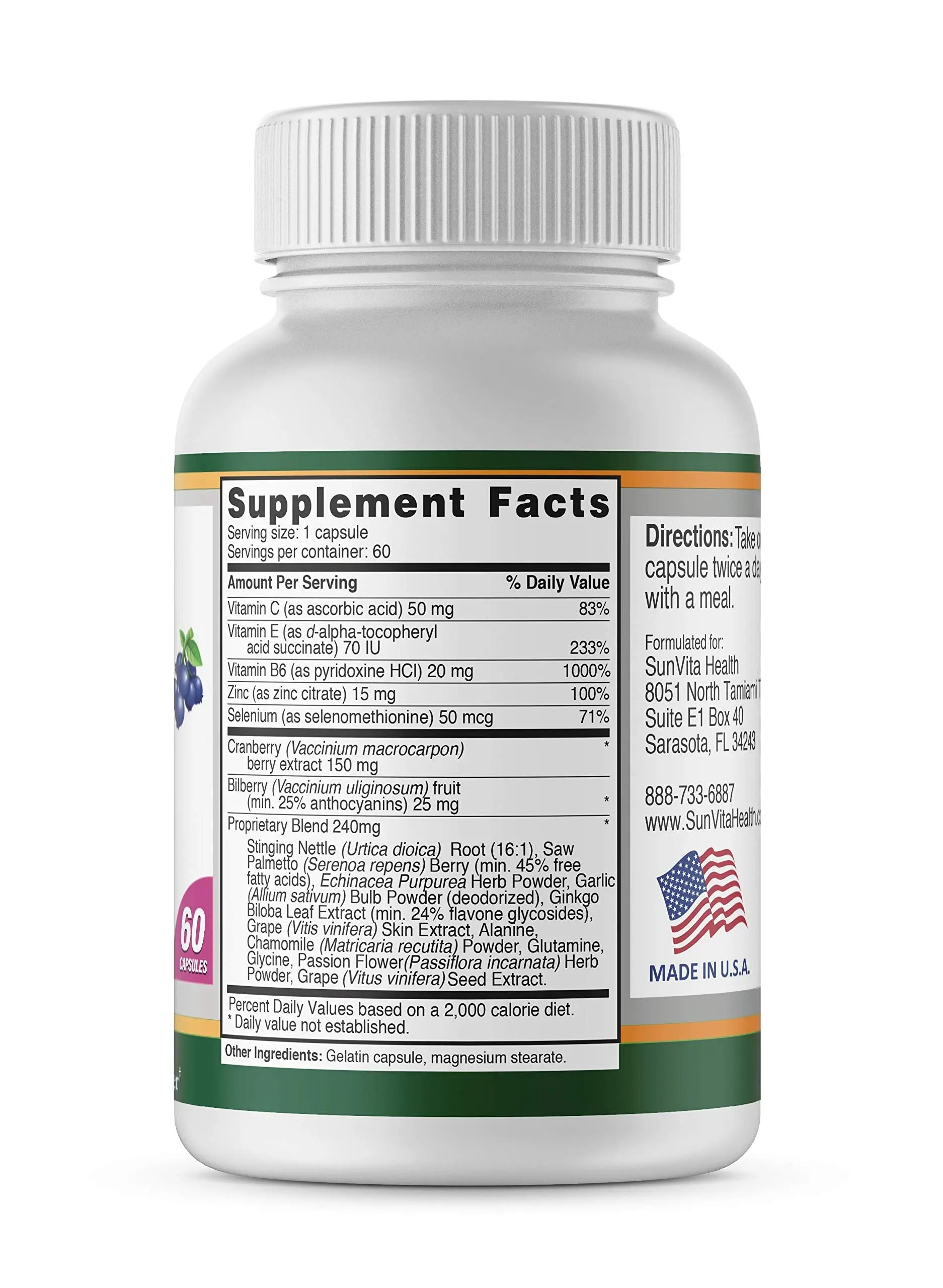 SunVita Health - Bladder Balance® - Bladder Control for Women • Bladder Issues Such as Urinary Frequency, Urgency and Urinary Tract Issues! SunVita Health uk supplements