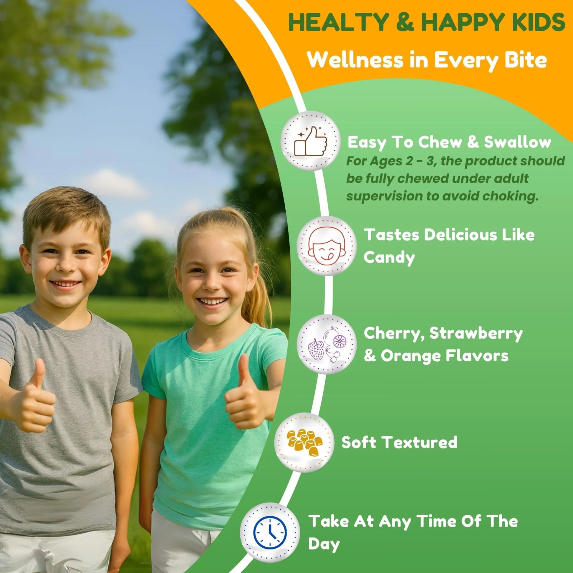 SHIFAA NUTRITION Halal Kids Multivitamin Gummies, 45-90 Days Supply, with All Essential Kids Vitamins SHIFAA NUTRITION uk supplements