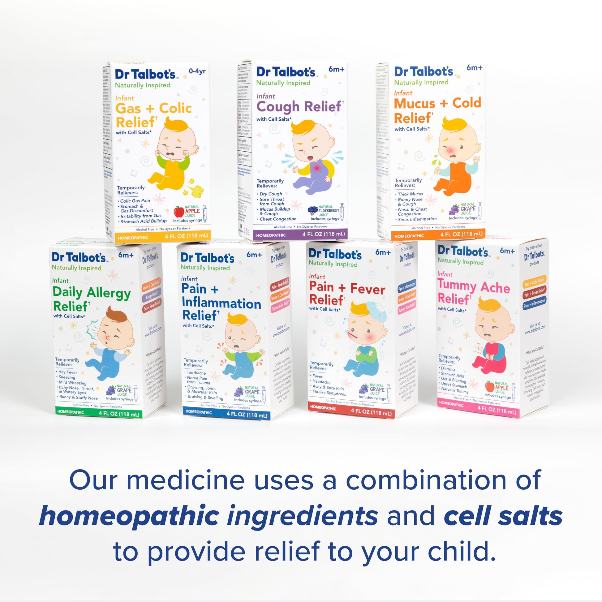 Dr. Talbot's Infant Pain and Fever Relief Liquid Medicine - 4 fl oz - 6+ Months - Grape Juice Flavor - No Alcohol, Dyes, or Parabens - Baby Essentials Dr. Talbot's uk supplements