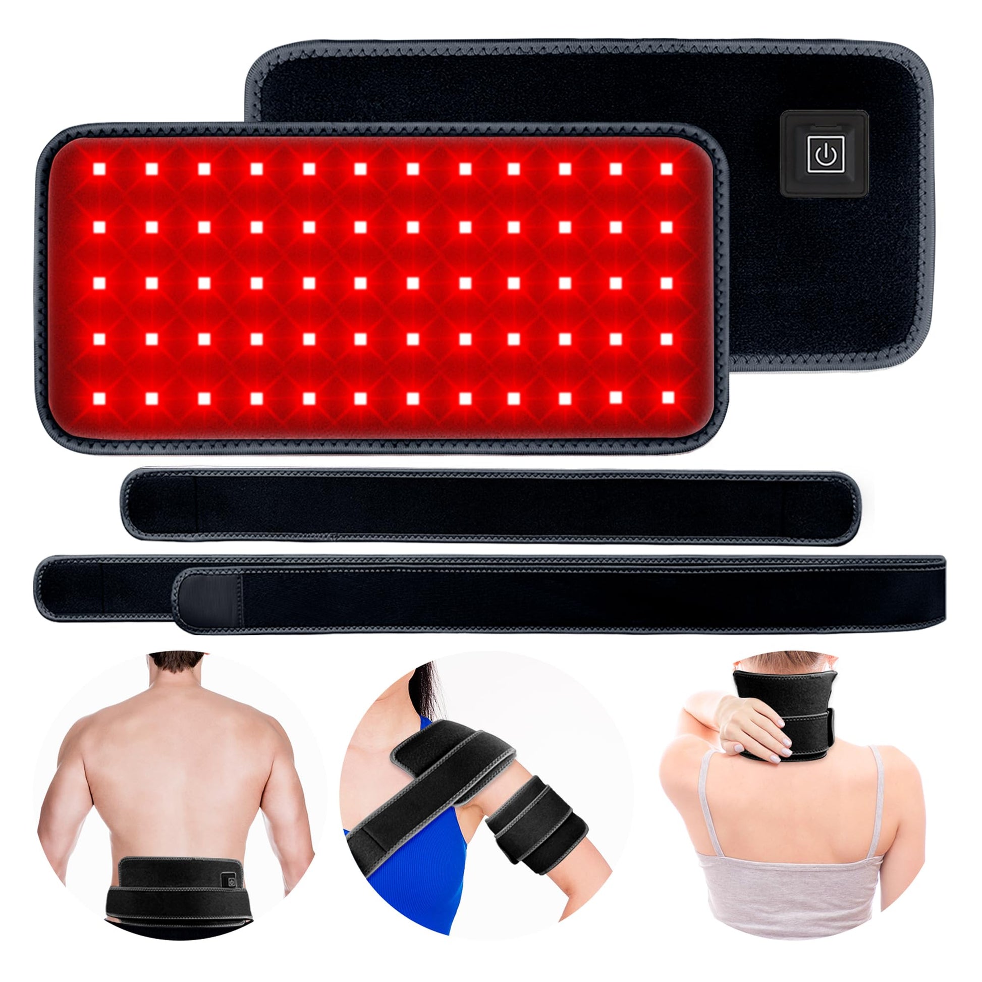 Kate brothers Red Light Therapy Belt - for Neck Near Infrared Light Therapy & Red Light Therapy Kate brothers uk supplements