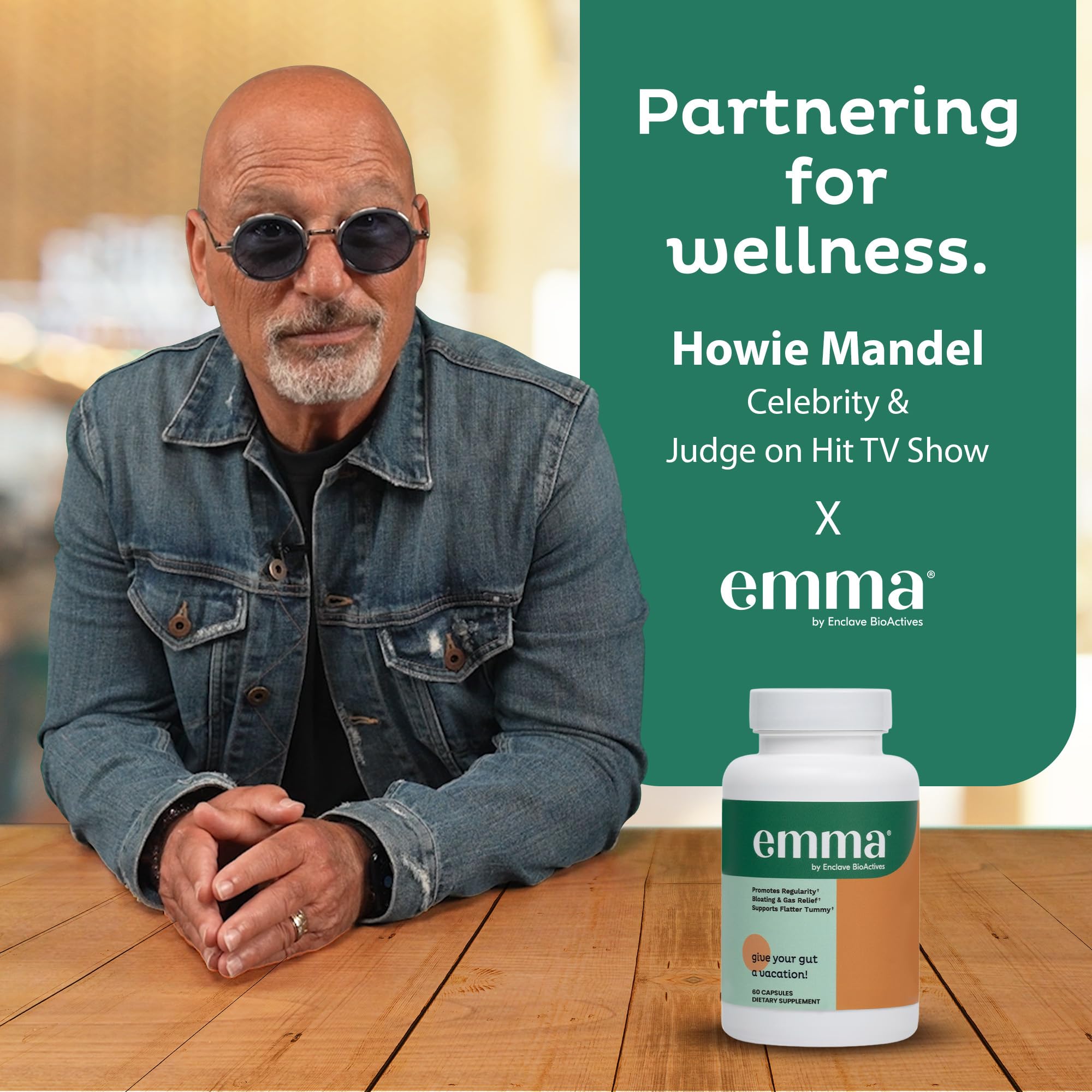 Emma Gut Health - 2 Pack - Gas and Bloating Relief, Constipation, Leaky Gut Repair - Gut Cleanse & Restore Digestion - Regulate Bowel Movement. Probiotics and Laxative Alternative, 120 Capsules Emma uk supplements