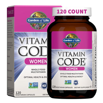 Garden of Life Multivitamin for Women, Vitamin Code Women's Multi - Whole Food Womens Multi Vitamins, Iron, Folate not Folic Acid Garden of Life uk supplements