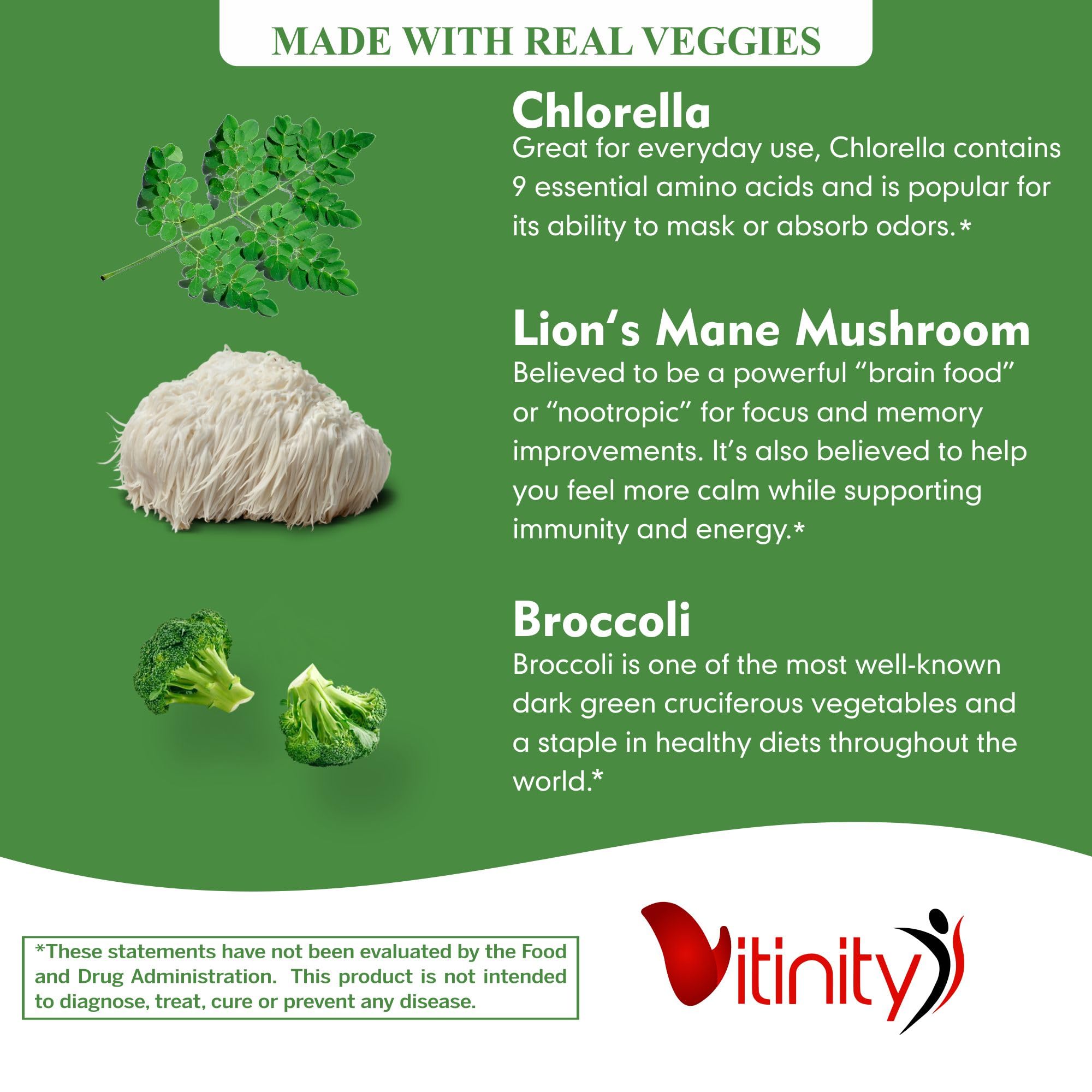 VITINITY Made with Real Super Veggies Delicious Gummy Supplement,Men,Women & Kids VITINITY uk supplements