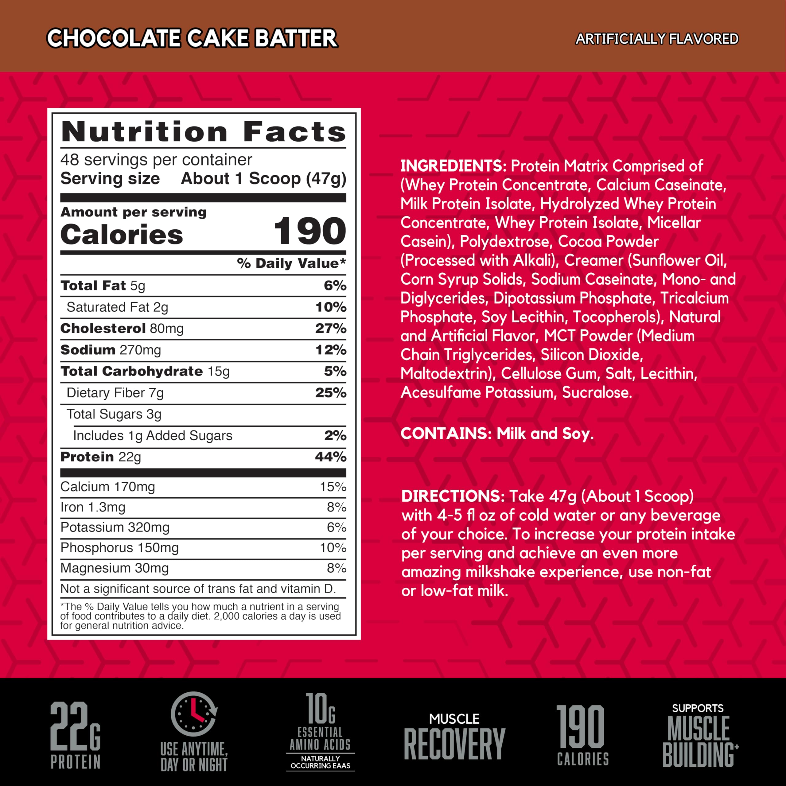 BSN SYNTHA-6 Whey Protein Powder with Micellar Casein, Milk Protein Isolate, Chocolate BSN uk supplements
