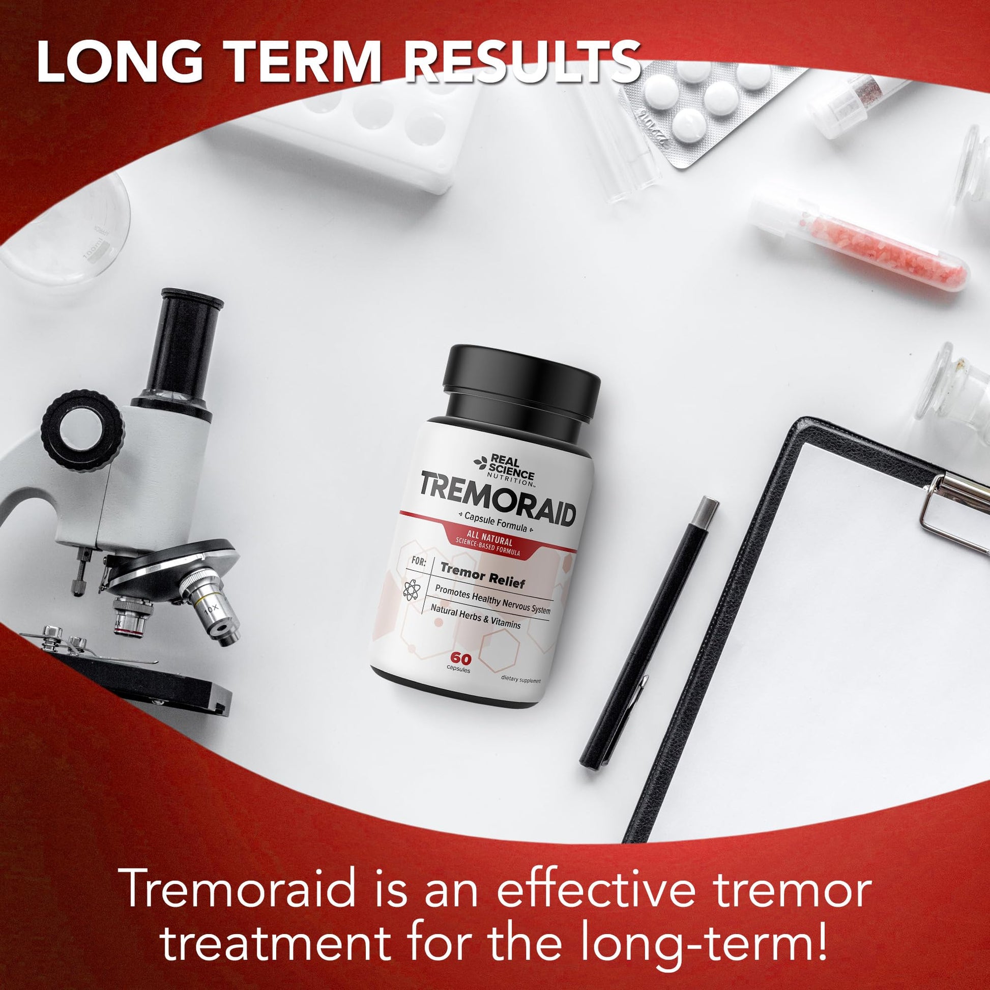 Tremoraid Essential Tremor Relief Supplements (60 Caps)* (3 Bottles) Tremoraid uk supplements