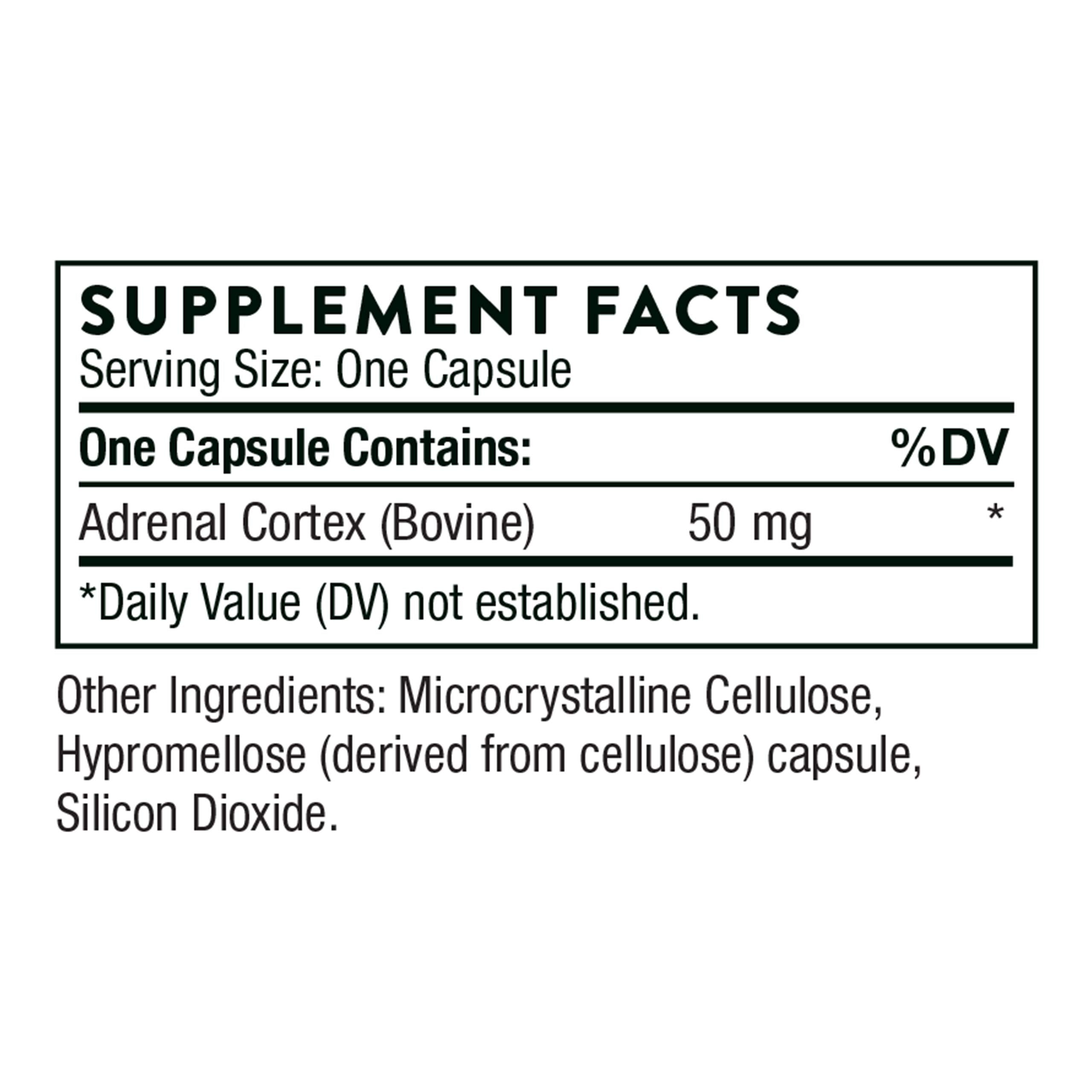 THORNE Adrenal Cortex - Bovine Adrenal Cortex Supplement for Cortisol Management THORNE uk supplements