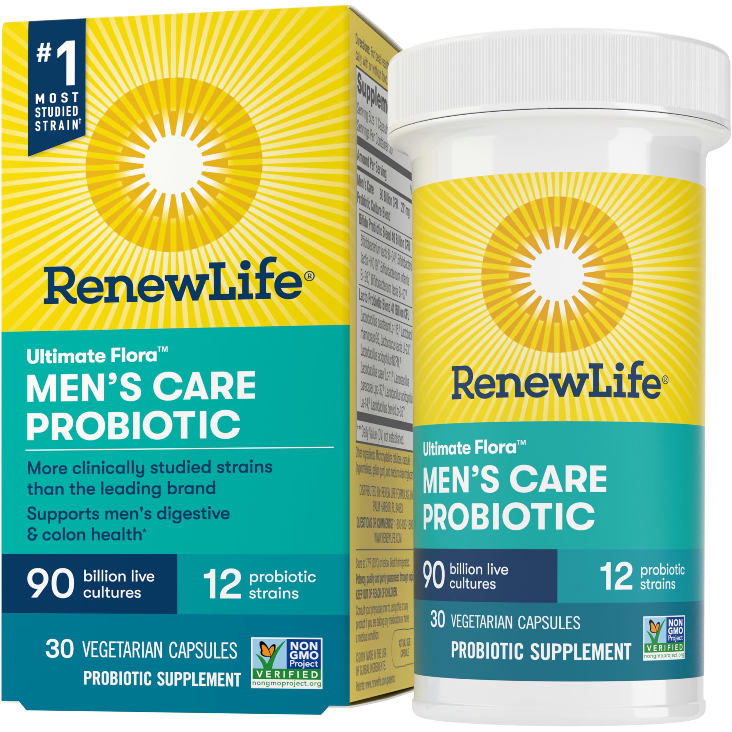 Renew Life Women's Probiotic Capsules, 50 Billion CFU Guaranteed, Supports Vaginal Renew Life uk supplements