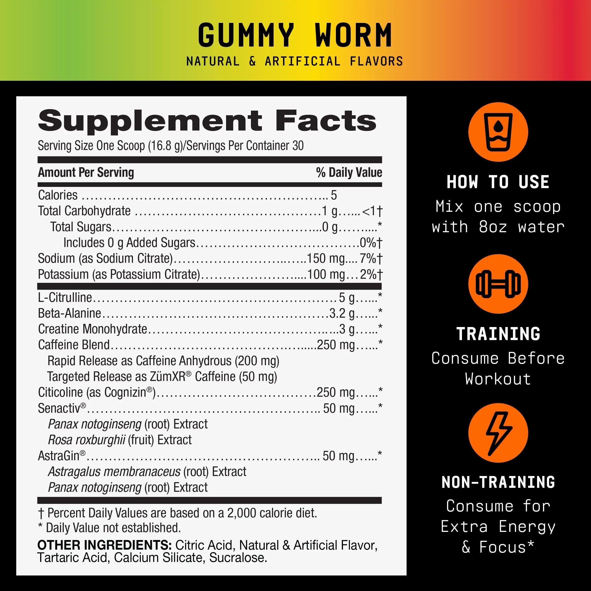 BEYOND RAW LIT V2 Clinical Strength Pre Workout Powder, Hits Harder, Bigger Pumps, Caffeine, L-Citrulline, Creatine, Gummy Worm, 30 Servings BEYOND RAW uk supplements