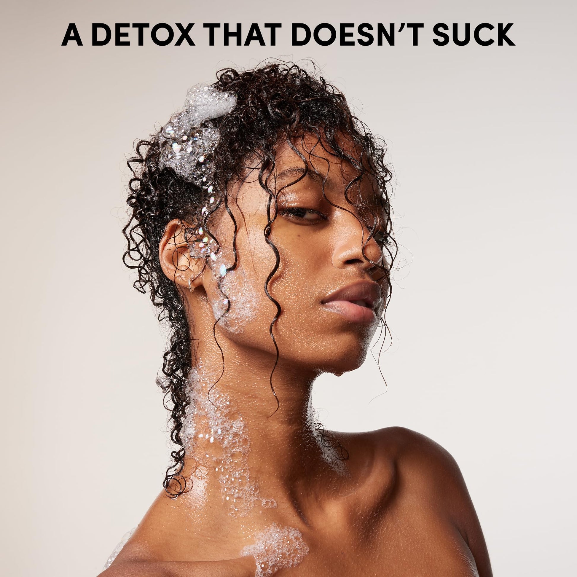 OUAI Detox Shampoo - Clarifying Shampoo for Build Up, Dirt, Oil, Product and Hard Water - Apple Cider Vinegar & Keratin for Clean, Refreshed Hair - Sulfate-Free Hair Care (10 oz) OUAI uk supplements