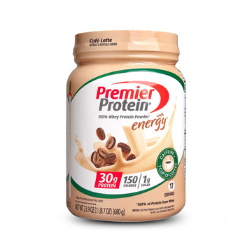 Premier Protein Powder, Cafe Latte , 30g Protein, 1g Sugar, 100% Whey Protein Premier Protein uk supplements