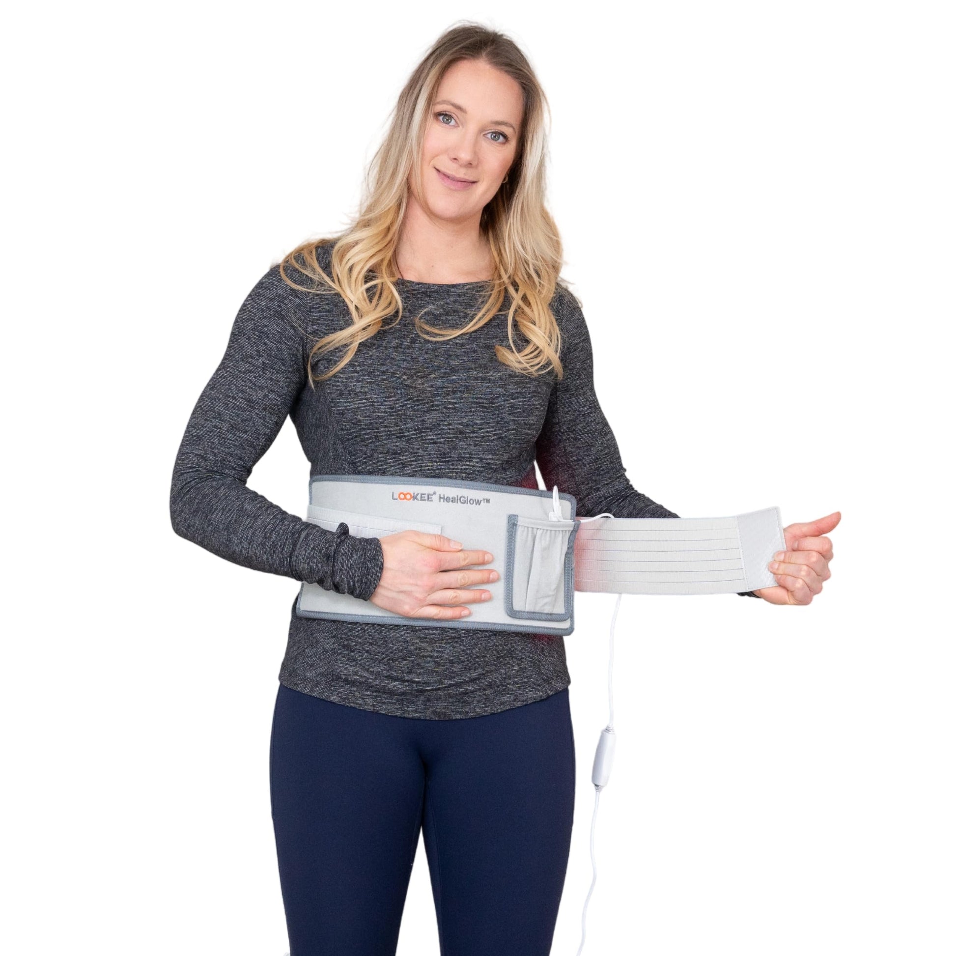 LOOKEE HealGlow Pro Medical Infrared & Red-Light Therapy Belt - LED Technology - 60W Powerful LOOKEE uk supplements