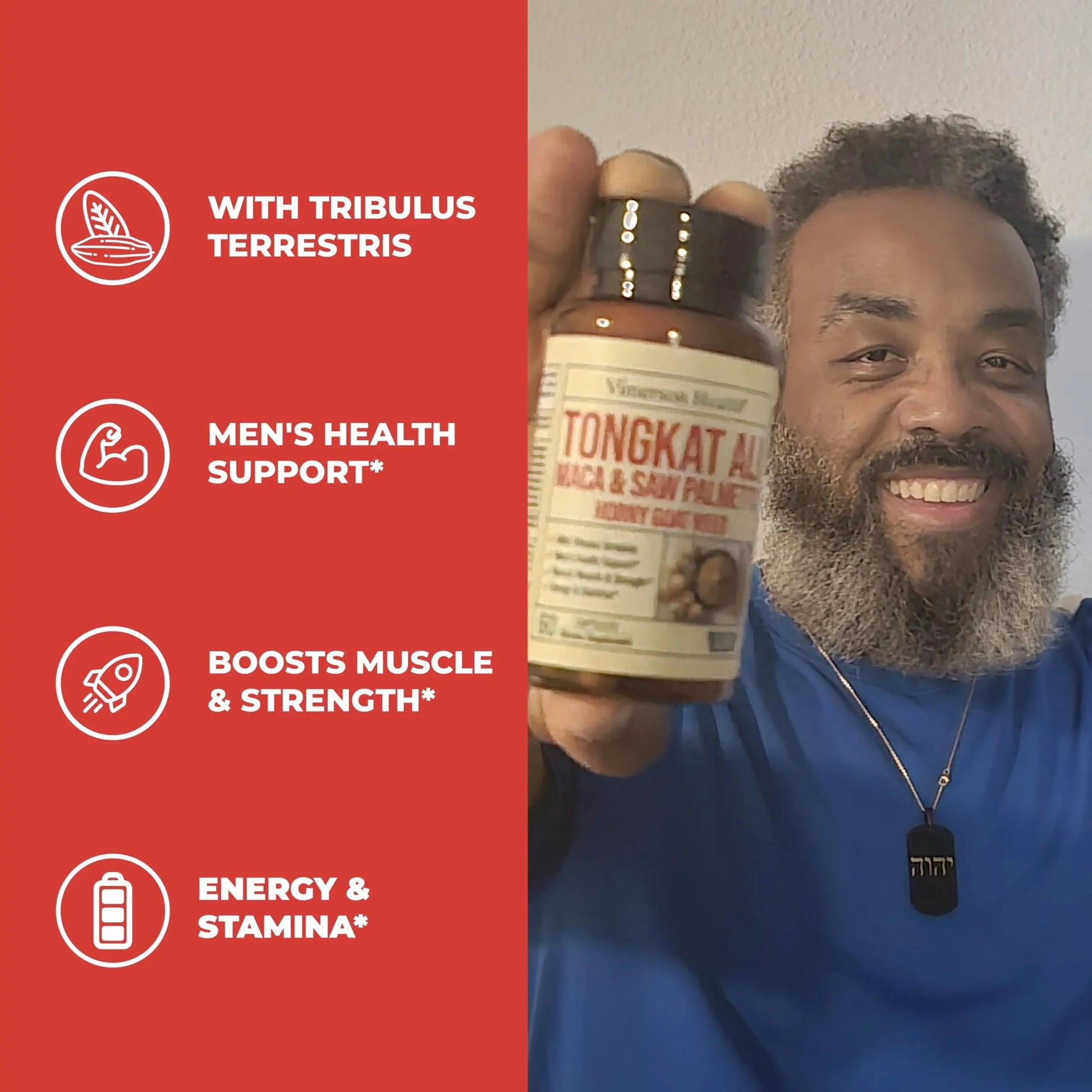 Vimerson Health Multivitamin for Men & Tongkat Ali for Men with Horny Goat Weed, Maca Root Powder, Tribulus Terrestris, Saw Palmetto Extract Vimerson Health uk supplements
