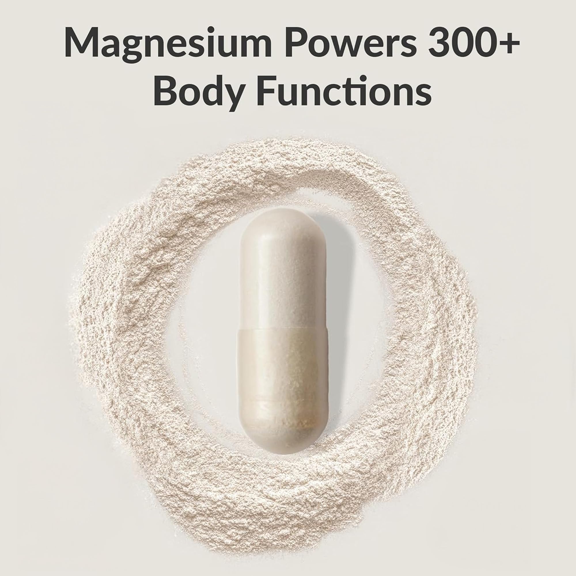 BIOptimizers Magnesium Breakthrough Supplement with 500mg - 7 Forms of Magnesium: Glycinate, Malate, Citrate, and More - Natural Support for Sleep and Cognitive Function -60 Capsules- Calming Vitamins BIOptimizers uk supplements