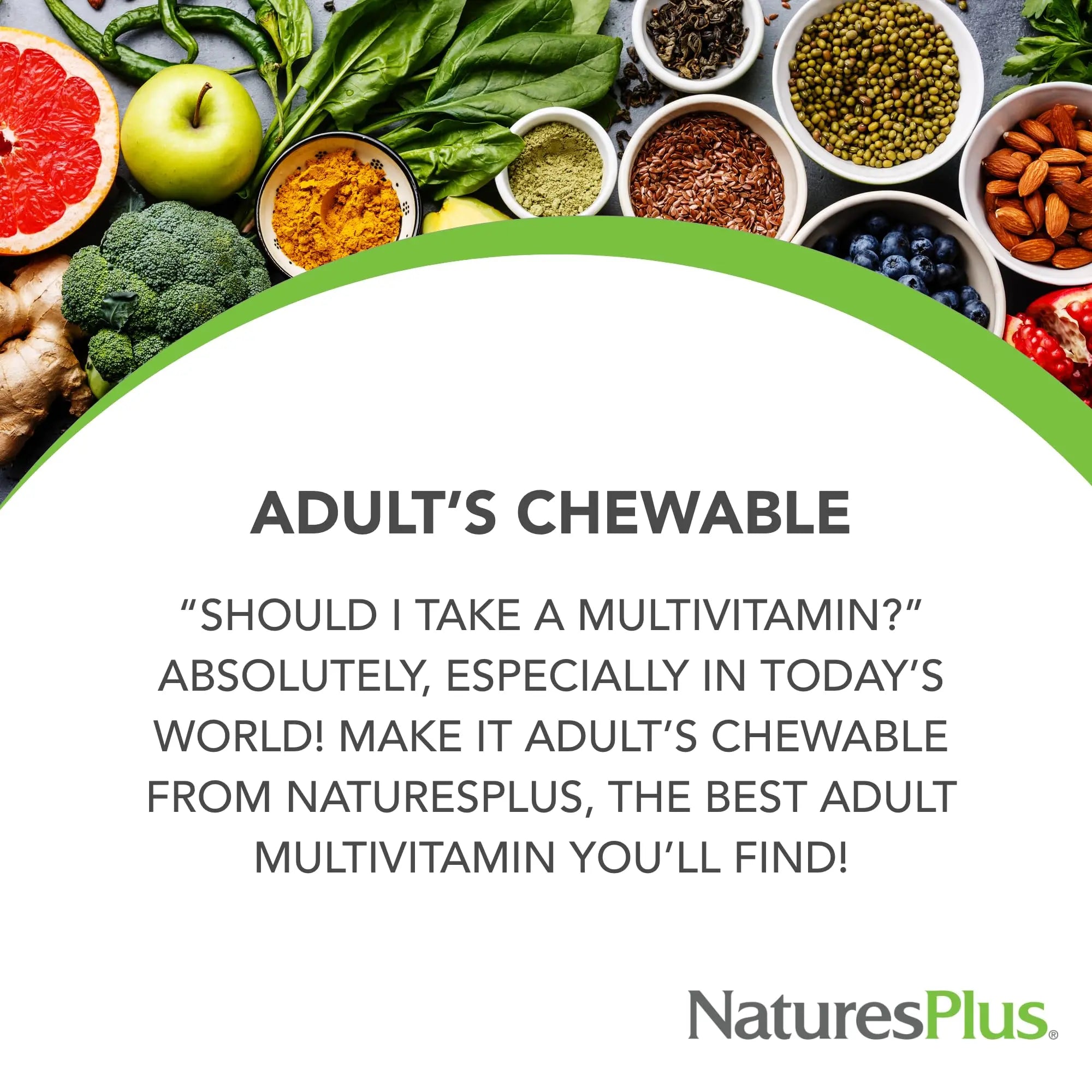 Natures Plus Adult's Chewable Multivitamin - 90 Vegetarian Tablets - Pineapple Flavor - Natural Whole Foods Supplement for Overall Health, Energy NaturesPlus uk supplements