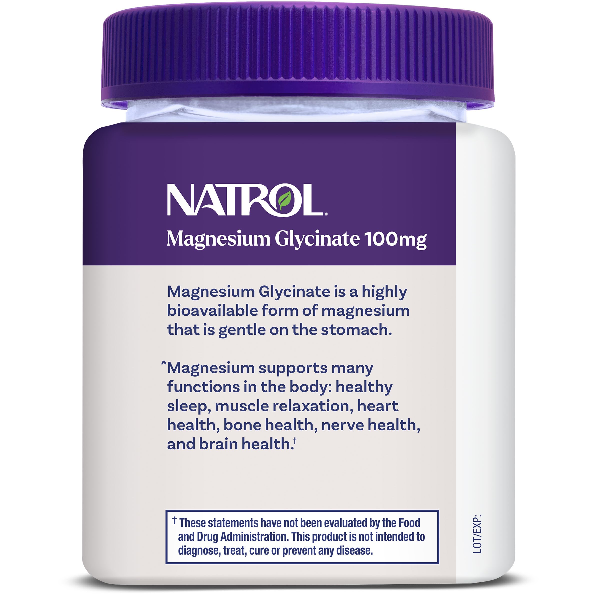 Natrol Magnesium Glycinate Supplements 100mg, Cherry Lemon Soft Chews for Healthy Sleep and Body, Magnesium Glycinate 100mg, Up to a 30 Day Supply Natrol uk supplements