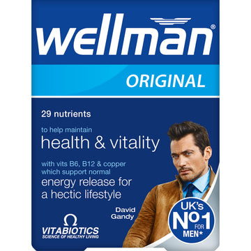 Wellman Vitabiotics Original, 30 Count (Pack of 1) Wellman uk supplements