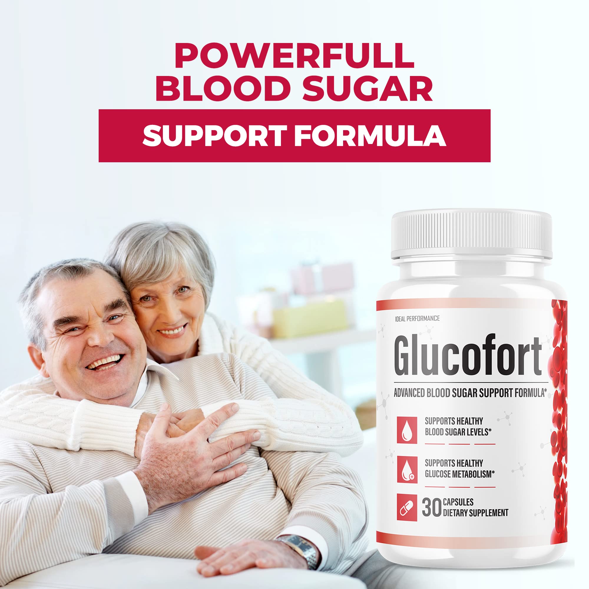IDEAL PERFORMANCE (Official) Glucofort Supplement Support Formula (3 Pack) IDEAL PERFORMANCE uk supplements