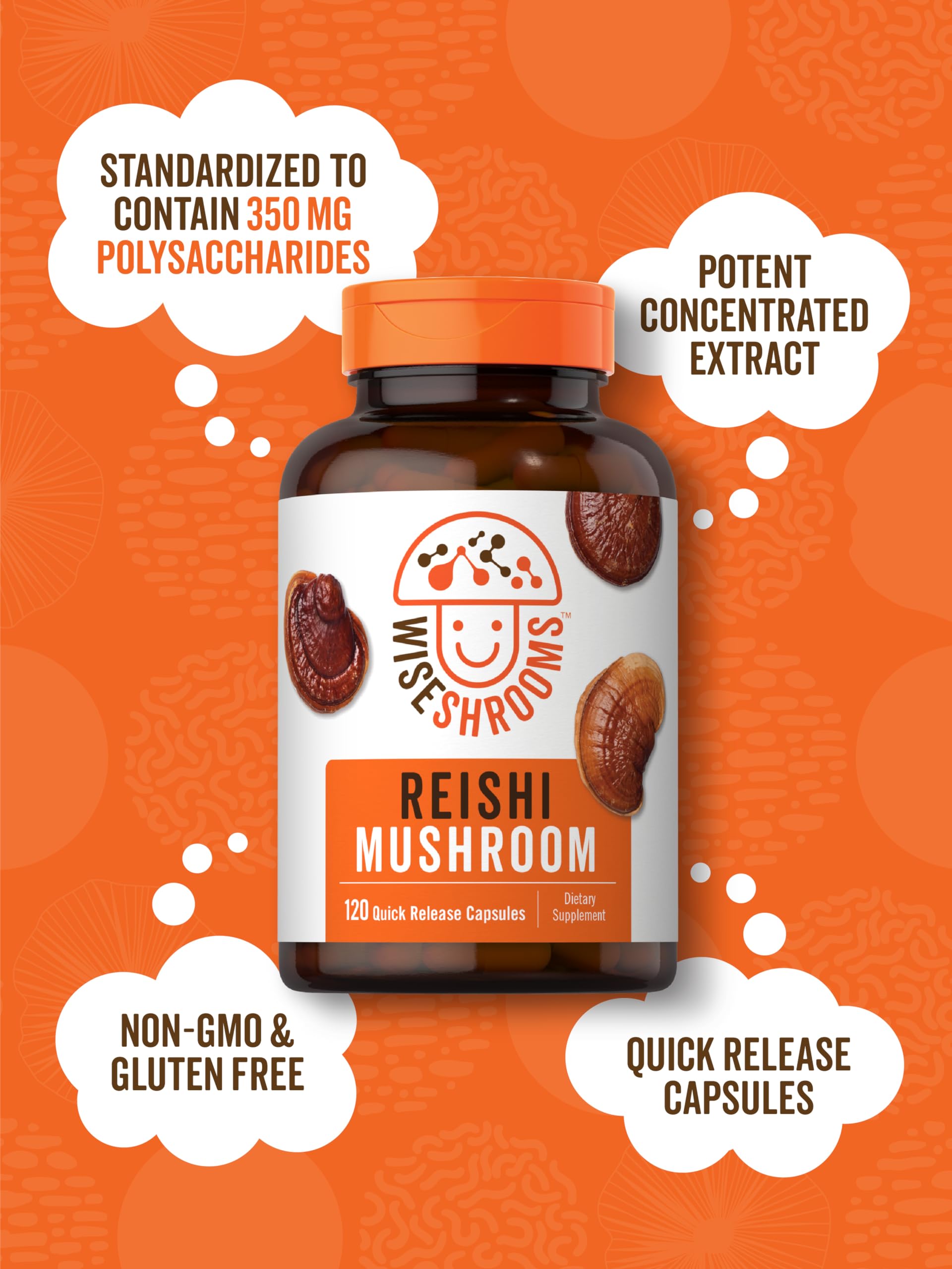Carlyle Reishi Mushroom Capsules 5000 mg |120 Count | Non-GMO and Gluten Free Extract Carlyle uk supplements