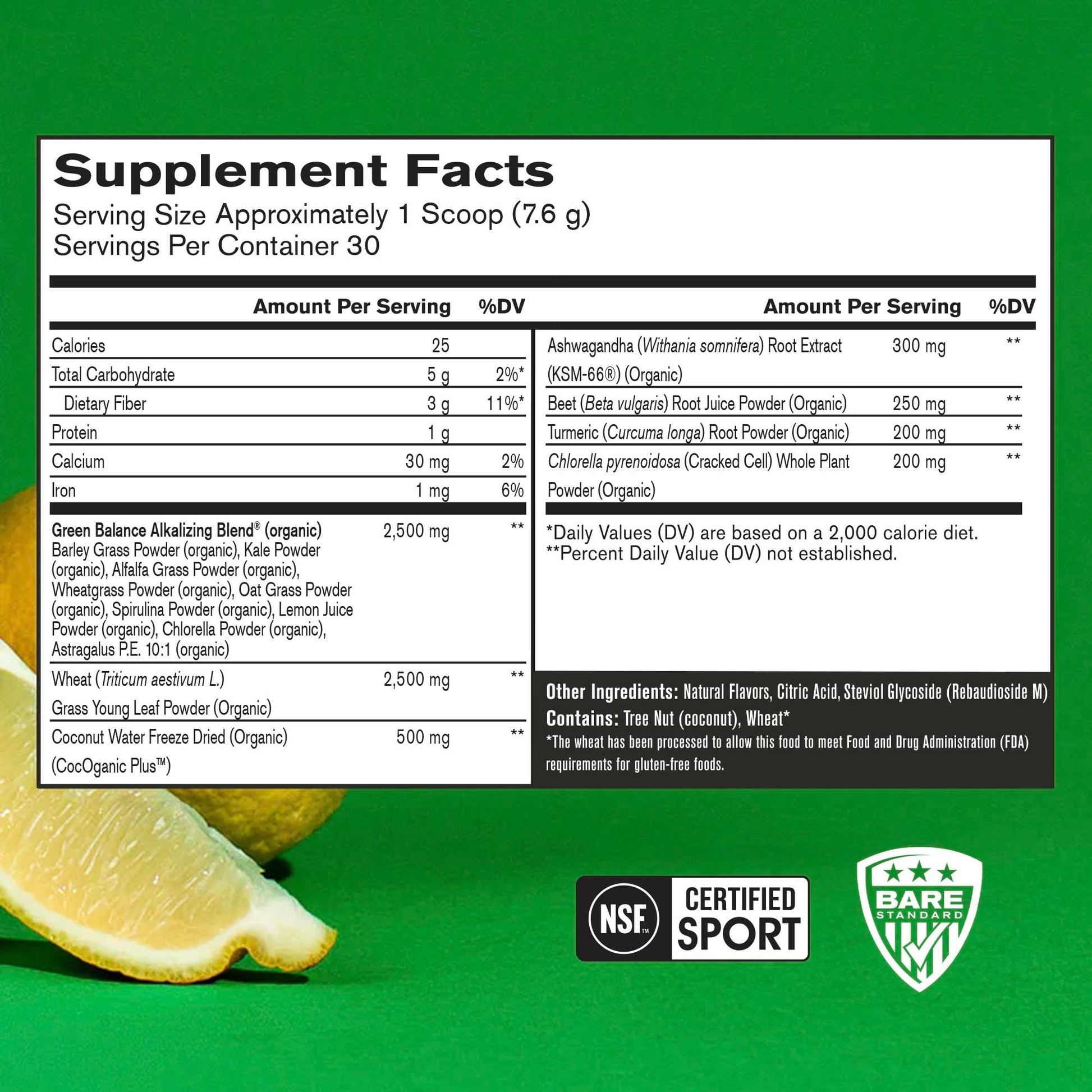 BARE PERFORMANCE NUTRITION BPN Health & Wellness Bundle, Strong Reds, Strong Greens Lemon, Strong Joints BARE PERFORMANCE NUTRITION uk supplements
