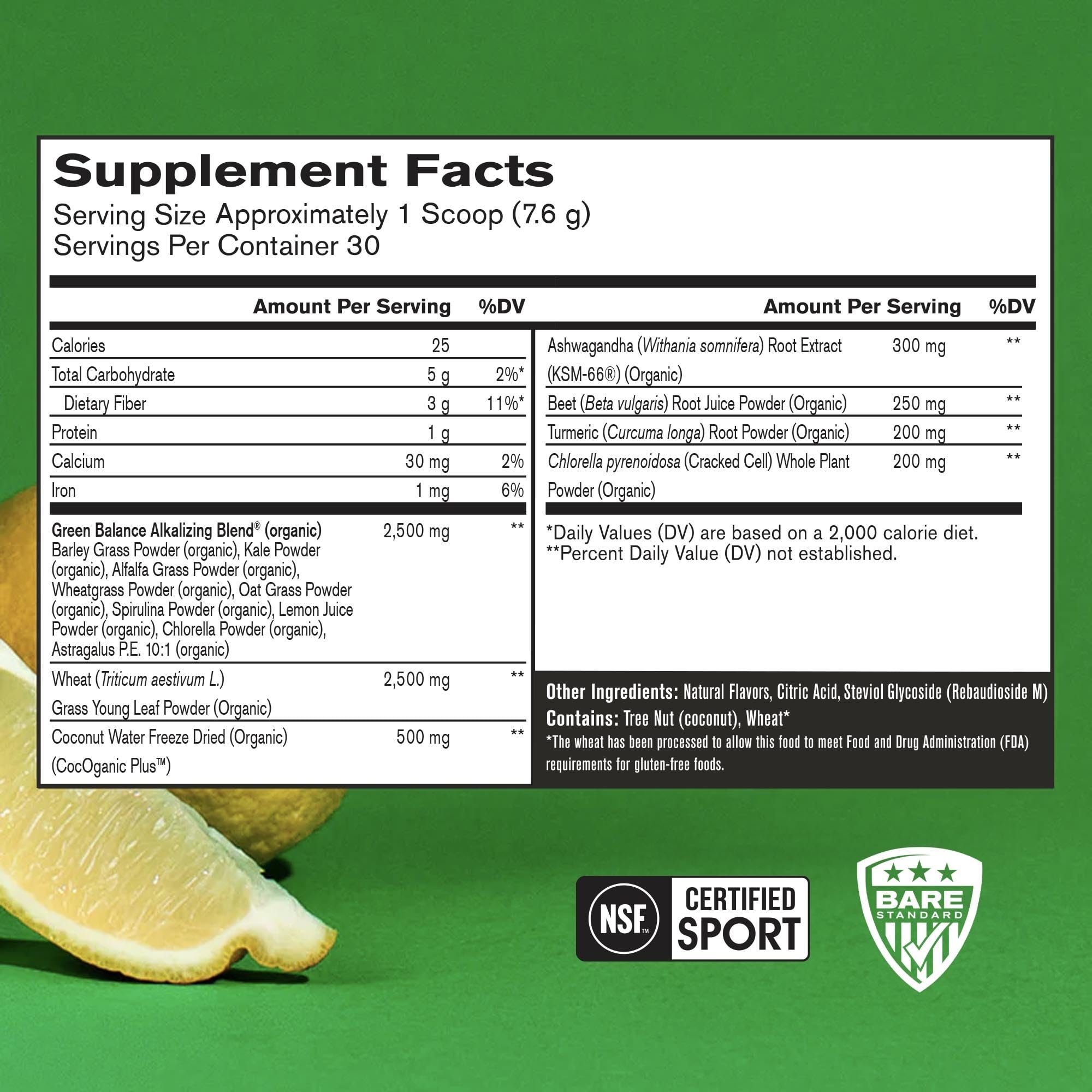BARE PERFORMANCE NUTRITION BPN Health & Wellness Bundle, Strong Reds, Strong Greens Lemon, Strong Joints BARE PERFORMANCE NUTRITION uk supplements