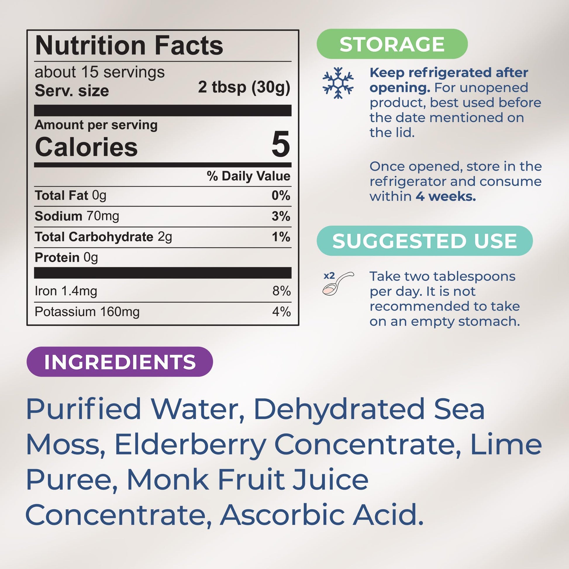 TrueSeaMoss Wildcrafted Irish Sea Moss Gel – Nutritious Organic Raw Seamoss Rich TrueSeaMoss uk supplements