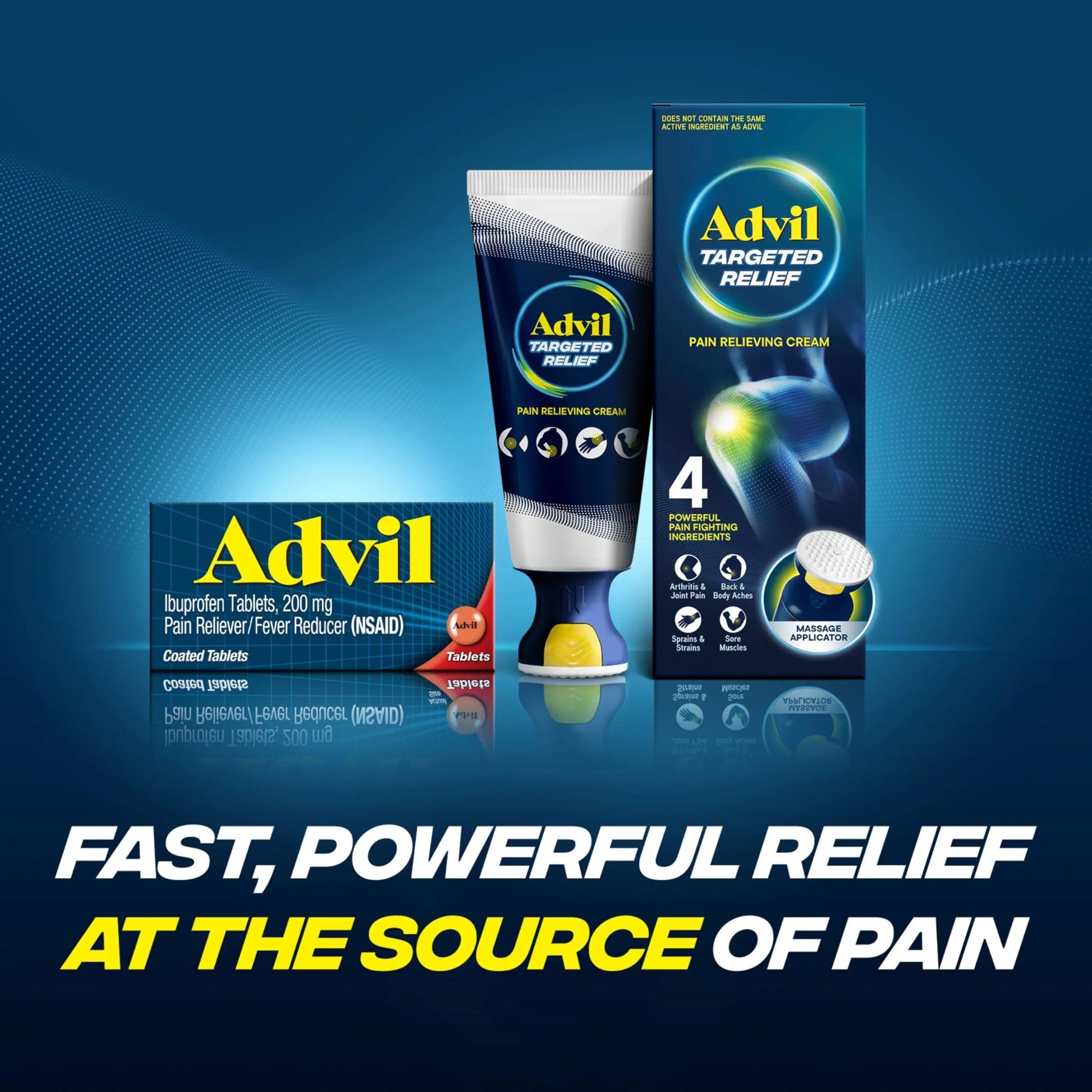 Advil Pain Reliever and Fever Reducer, Pain Relief Medicine with Ibuprofen 200mg for Headache, Backache, Menstrual Pain and Joint Pain Relief - 100 Coated Tablets Advil uk supplements