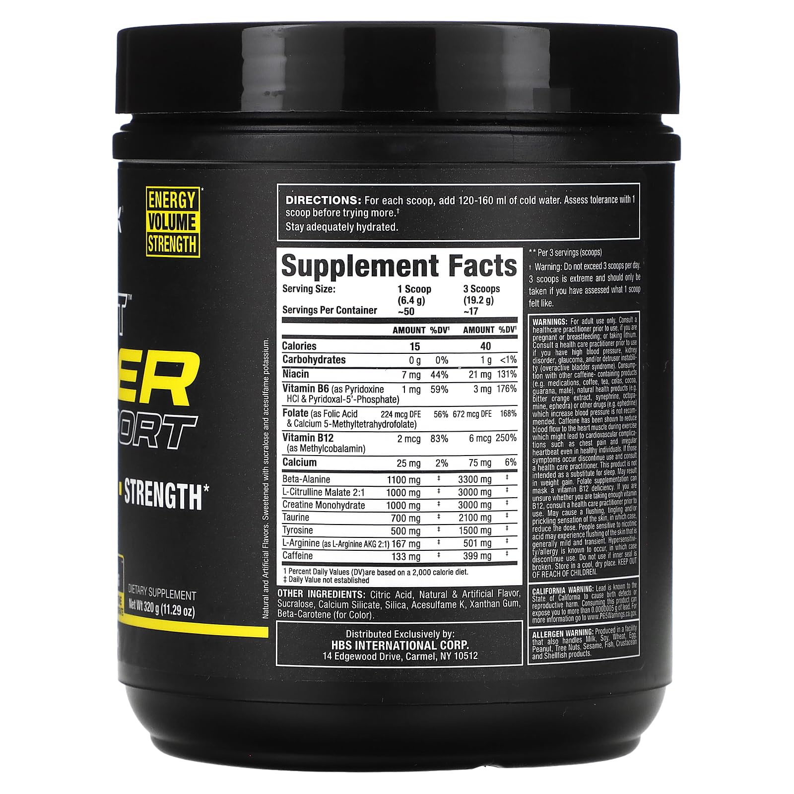 Allmax IGNITER SPORT Peach Mango (320g) Allmax uk supplements