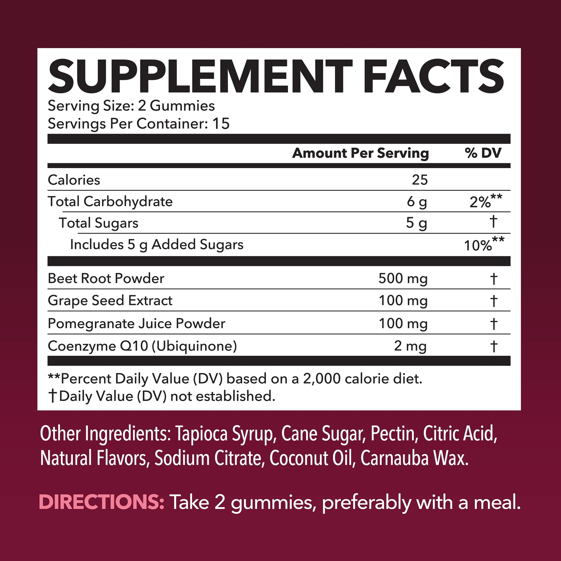 Beet Root Gummies with COQ10 Energy Supplement | Nitric Oxide Supplement for Healthy HAVASU NUTRITION uk supplements