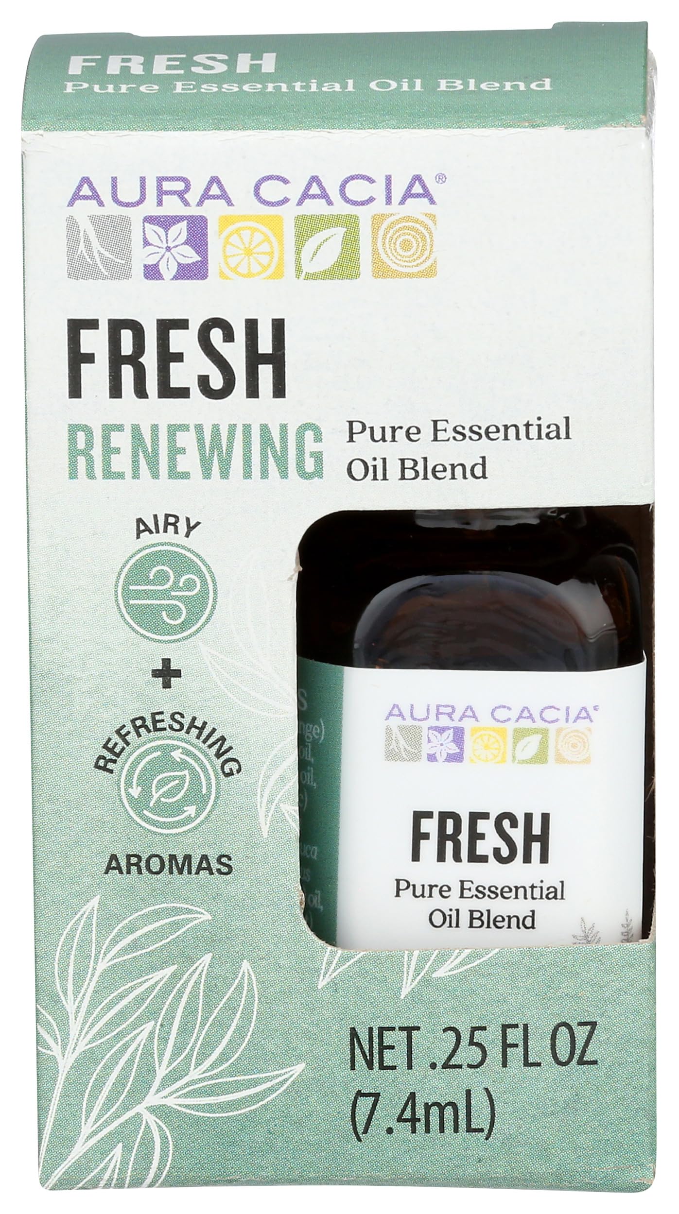 AURA CACIA Fresh Essential Oil Blend, 0.25 FZ Aura Cacia uk supplements