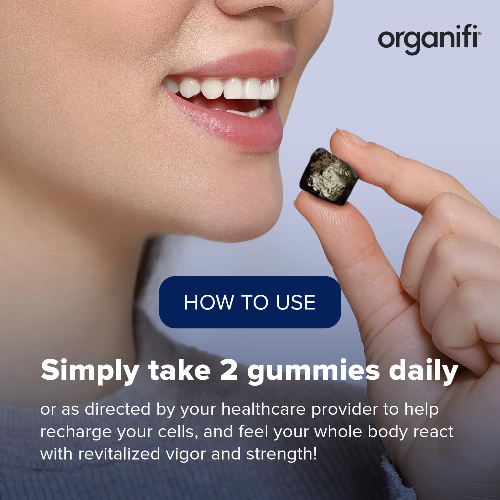 Organifi - Shilajit Gummies - Supports Natural Energy and Strength - Vanilla Cinnamon Organifi uk supplements