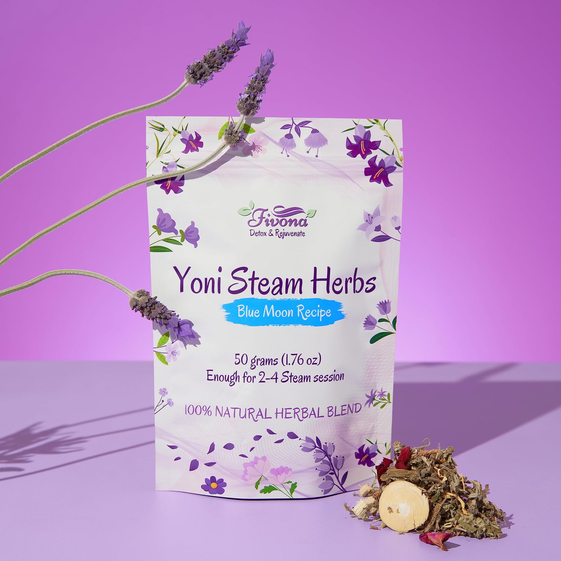 FIVONA Yoni Steaming Herbs - For Feminine Use And Rituals - V-Detox, Cleanse, Wash, Odor Control FIVONA uk supplements