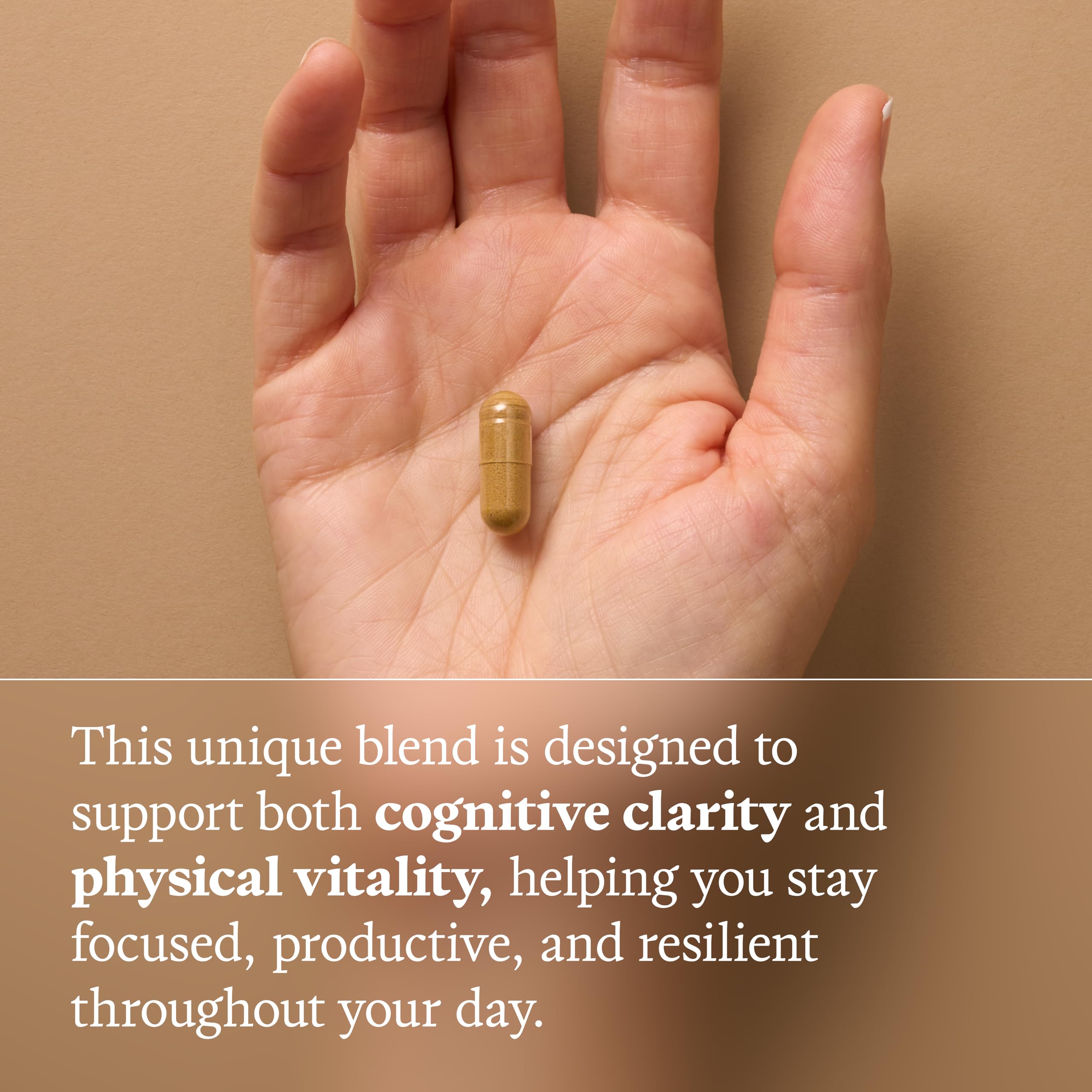 Ultra Life Sport - Beyond Focus Organic Mushroom Supplement - 30 Capsule Brain Supplements for Memory and Focus - 100% Vegan, Non-GMO - Memory Booster with Bacopa, Cordyceps, & Lion’s Mane Ultra Life Sport uk supplements