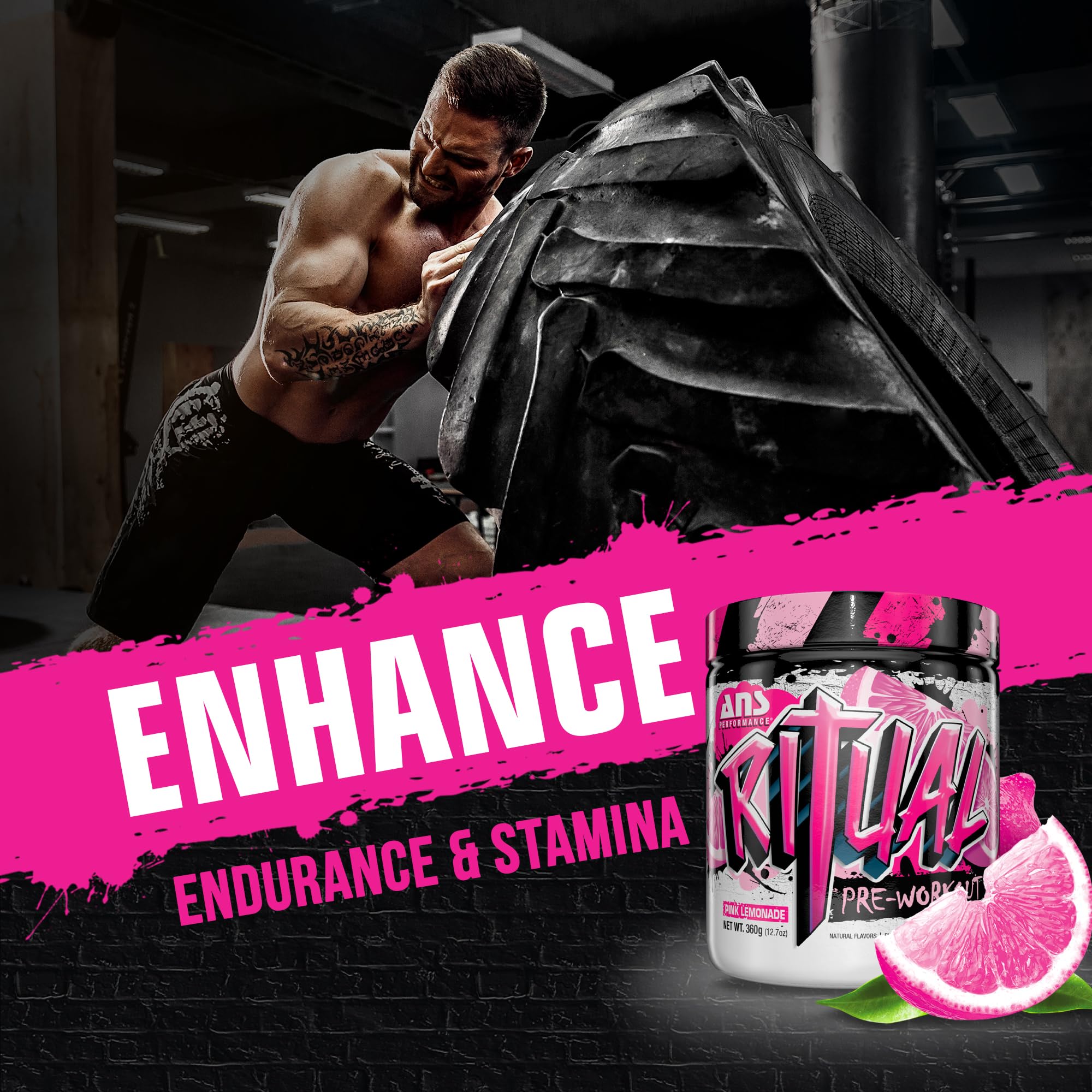 ANS Performance Ritual Pre Workout (30 Servings, 12.7 oz) - Complete Preworkout Formula ANS Performance uk supplements