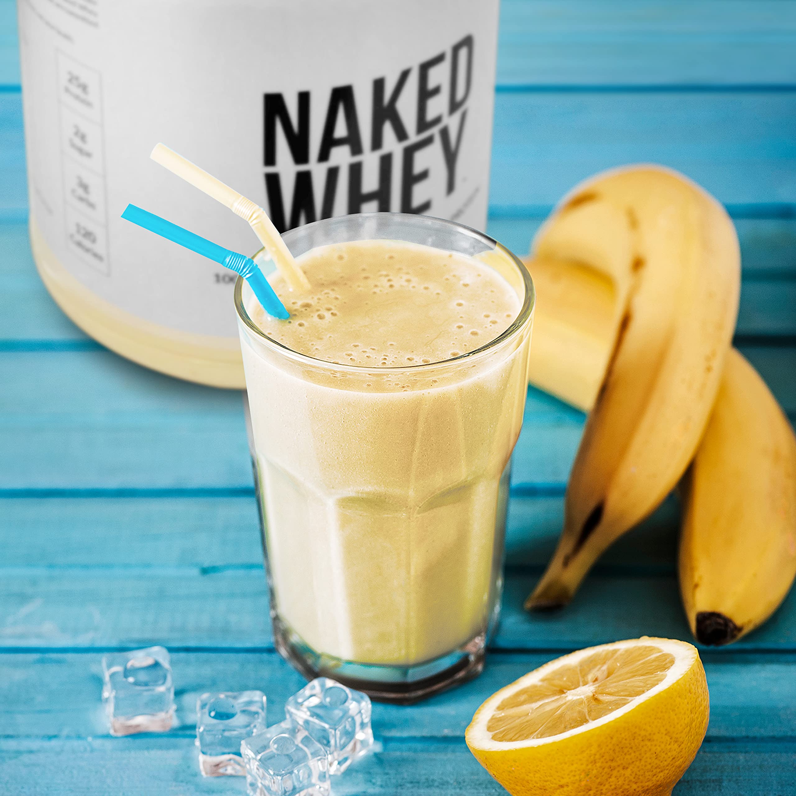 NAKED Nutrition Whey Vanilla Protein - All Natural Grass Fed Whey Protein Powder NAKED uk supplements