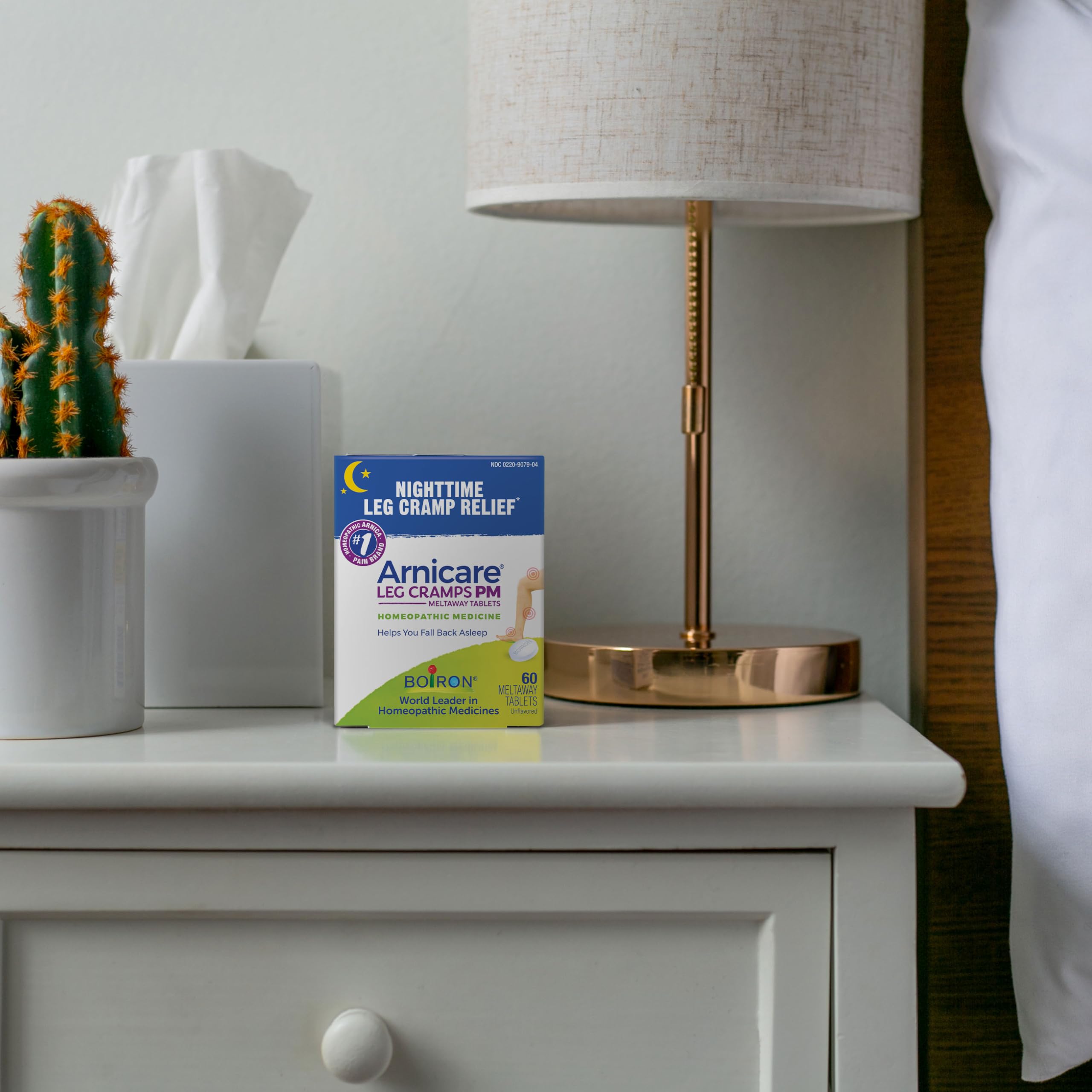 Boiron Arnicare Leg Cramps PM for Nighttime Relief from Cramping and Stiffness in Feet or Calves - 60 Tablets Boiron uk supplements