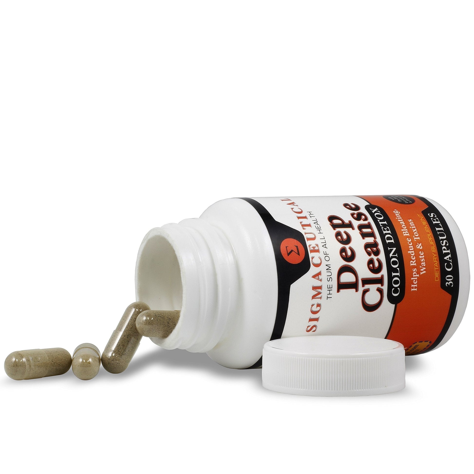 Sigmaceutical 1 Day Colon Cleanse - Detox Cleanse - Bowel Cleanse & Laxative - Bowel Detox Sigmaceutical uk supplements