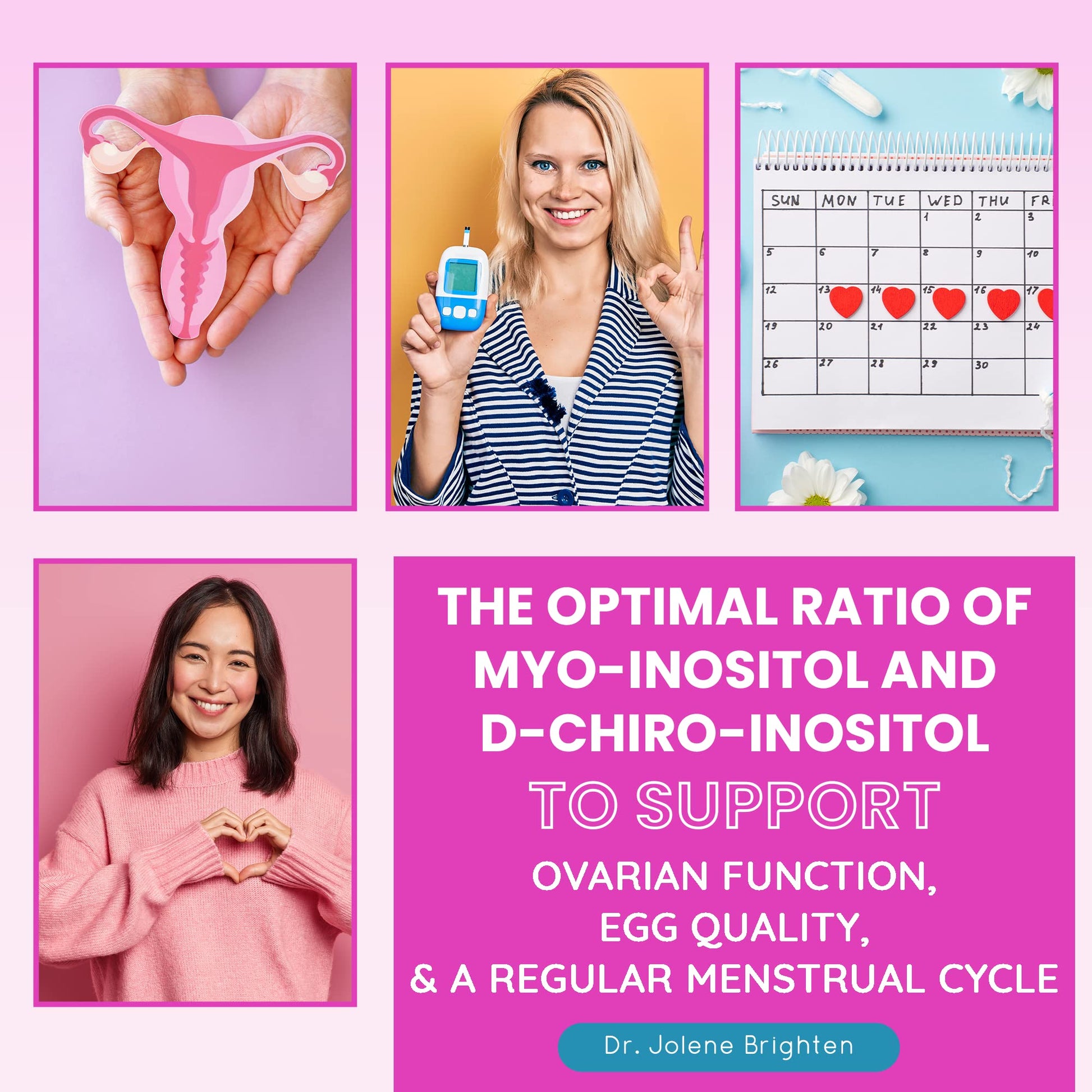 Dr. Brighten Myoinositol Plus - Doctor Formulated Ratio of Myo- and D-Chiro-Inositol Dr. Brighten uk supplements