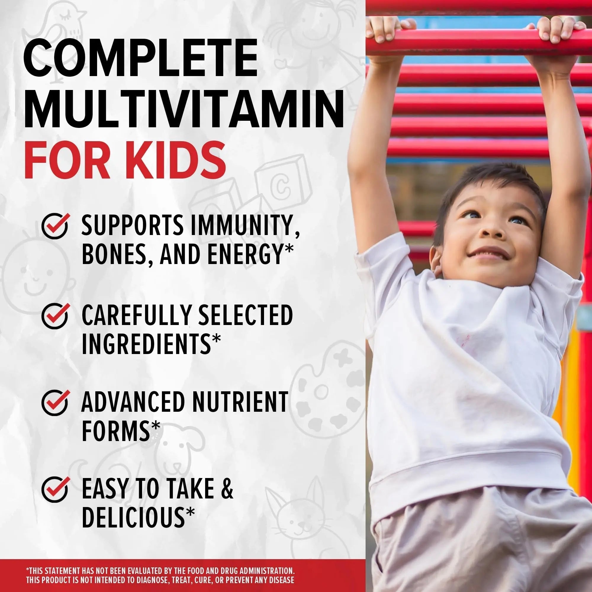 10X Health Children’s Methylated Multivitamin Gummies - 60 Count Kids Multivitamin Gummies, Complete Daily Nutrition 10X Health System uk supplements