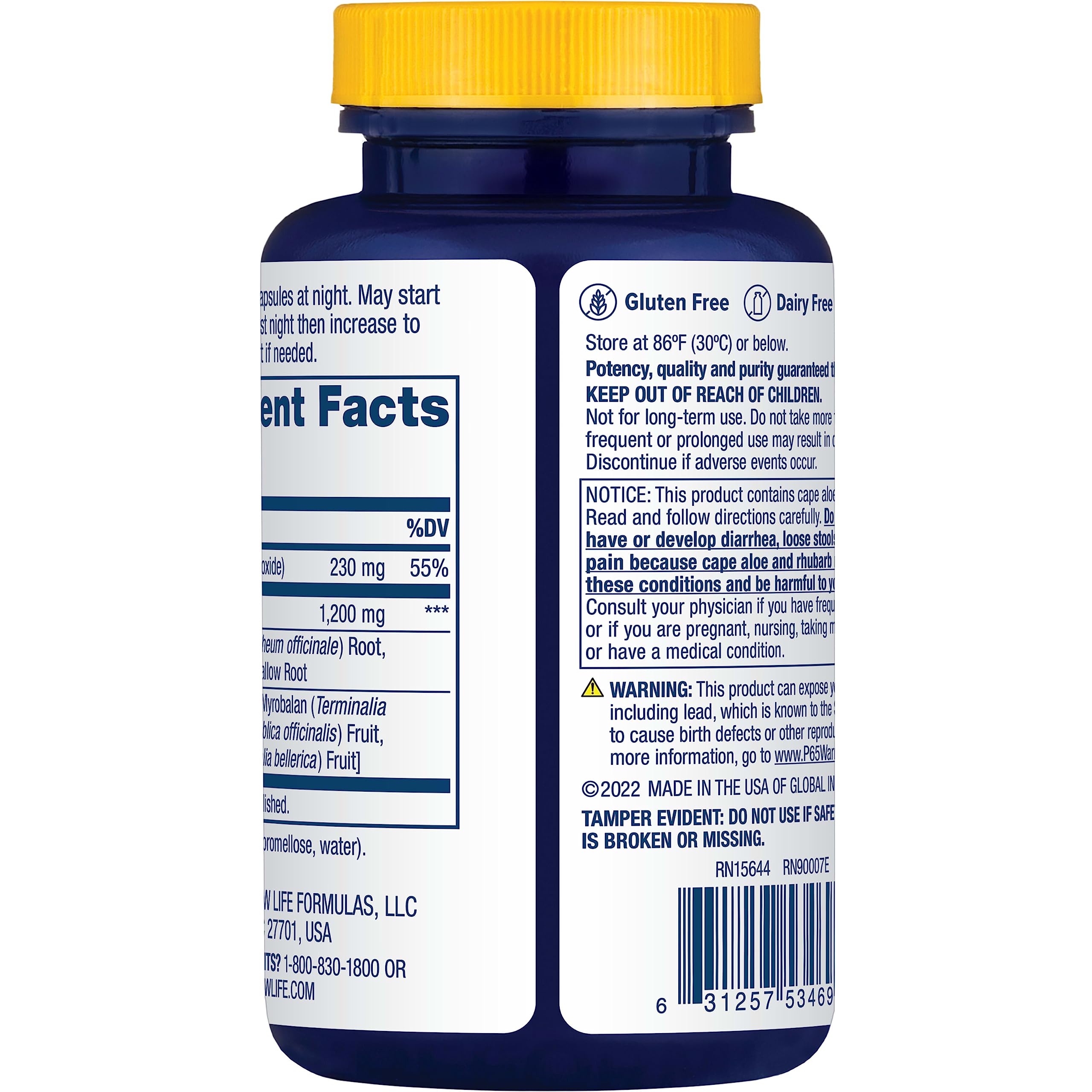 Renew Life Detox Cleanse More, Reduces Bloating and Restores Regularity, Overnight Constipation Relief Renew Life uk supplements