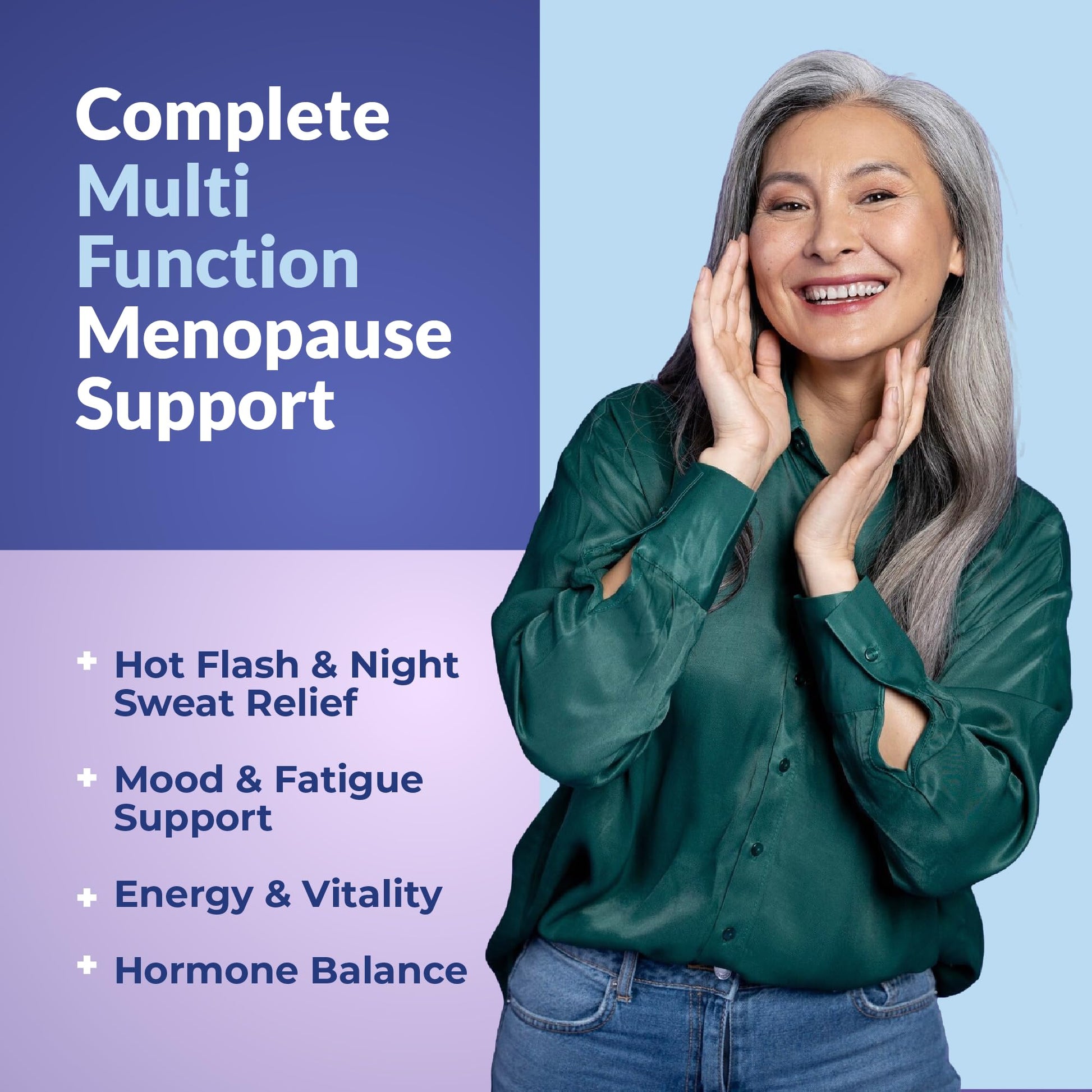Natural Menopause Supplements for Women - Perimenopause Supplements for Hormonal Balance, Bloating & Mood Swings | Hot Flashes Menopause Relief w/Probiotics & Prebiotics, Black Cohosh & Chasteberry PharmaSupps uk supplements