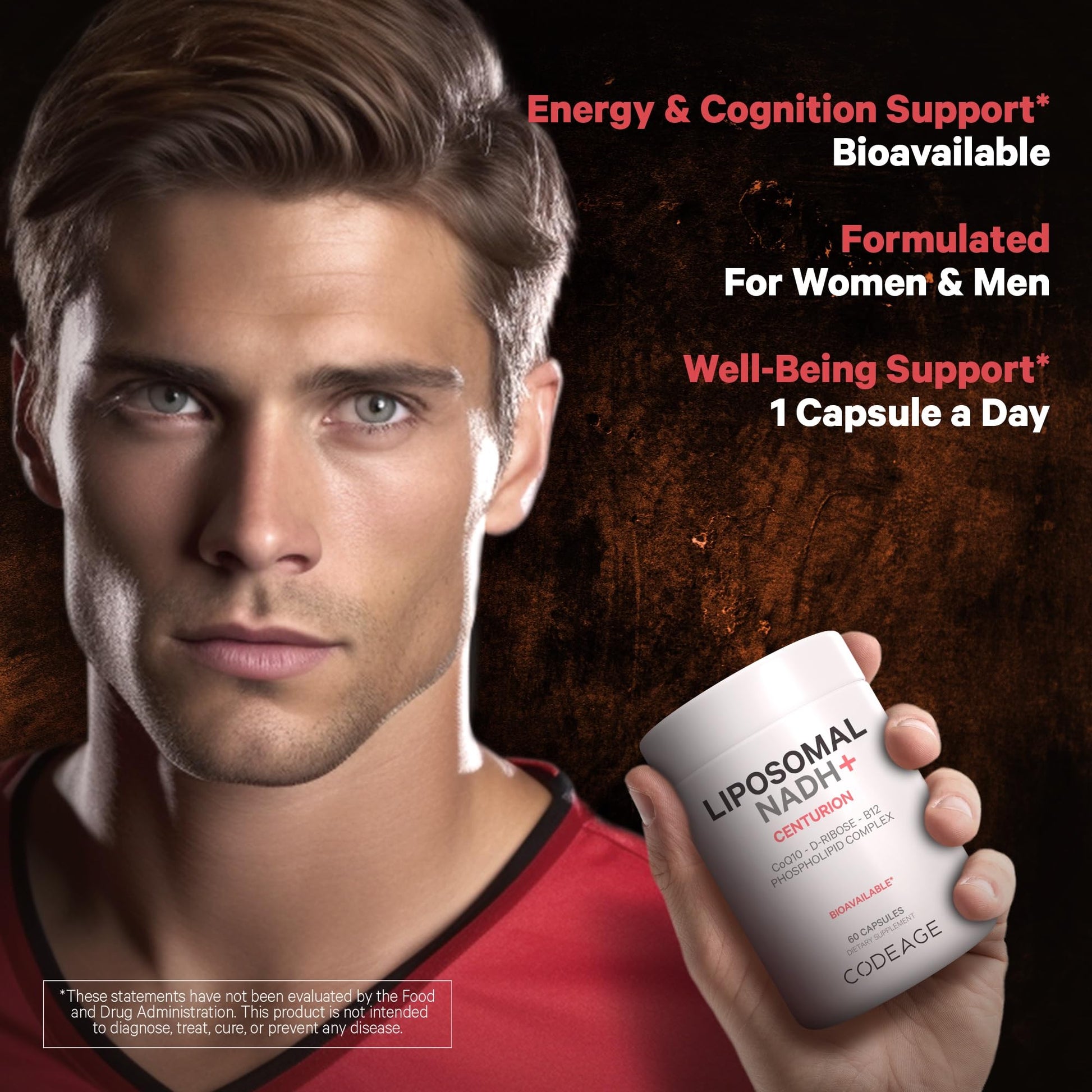 Codeage Liposomal NADH+ Supplement - CoQ10 - Vitamin B12 - D-Ribose Bioenergy Codeage uk supplements