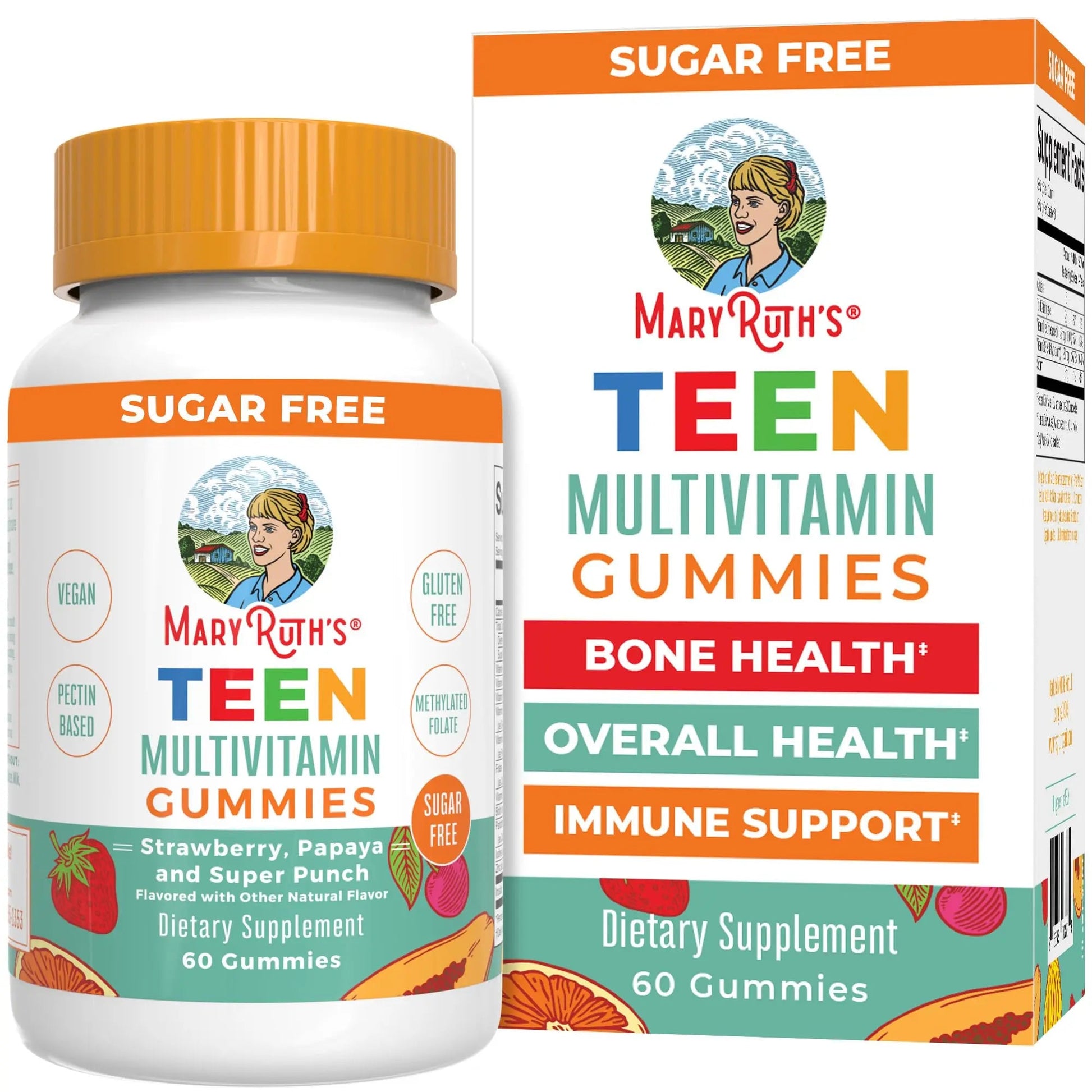 MaryRuth Organics Multivitamin for Teens | Teen Multivitamin Multimineral Gummies with Vitamin B, C, D and E, Biotin, Zinc MaryRuth Organics uk supplements