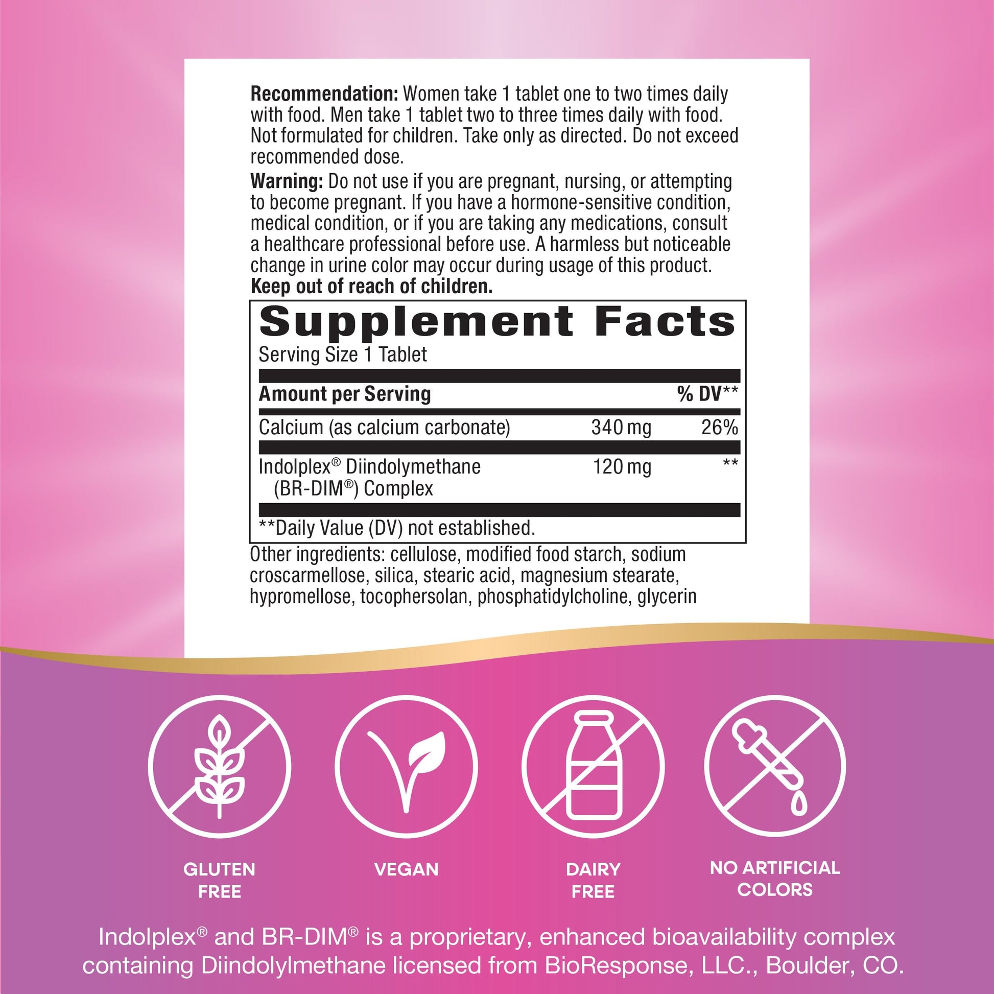 Nature's Way Estrobalance, Absorbable BR-DIM, Supports Healthy Estrogen Metabolism*, Vegan, Gluten Free, 60 Tablets (Packaging May Vary) Nature's Way uk supplements