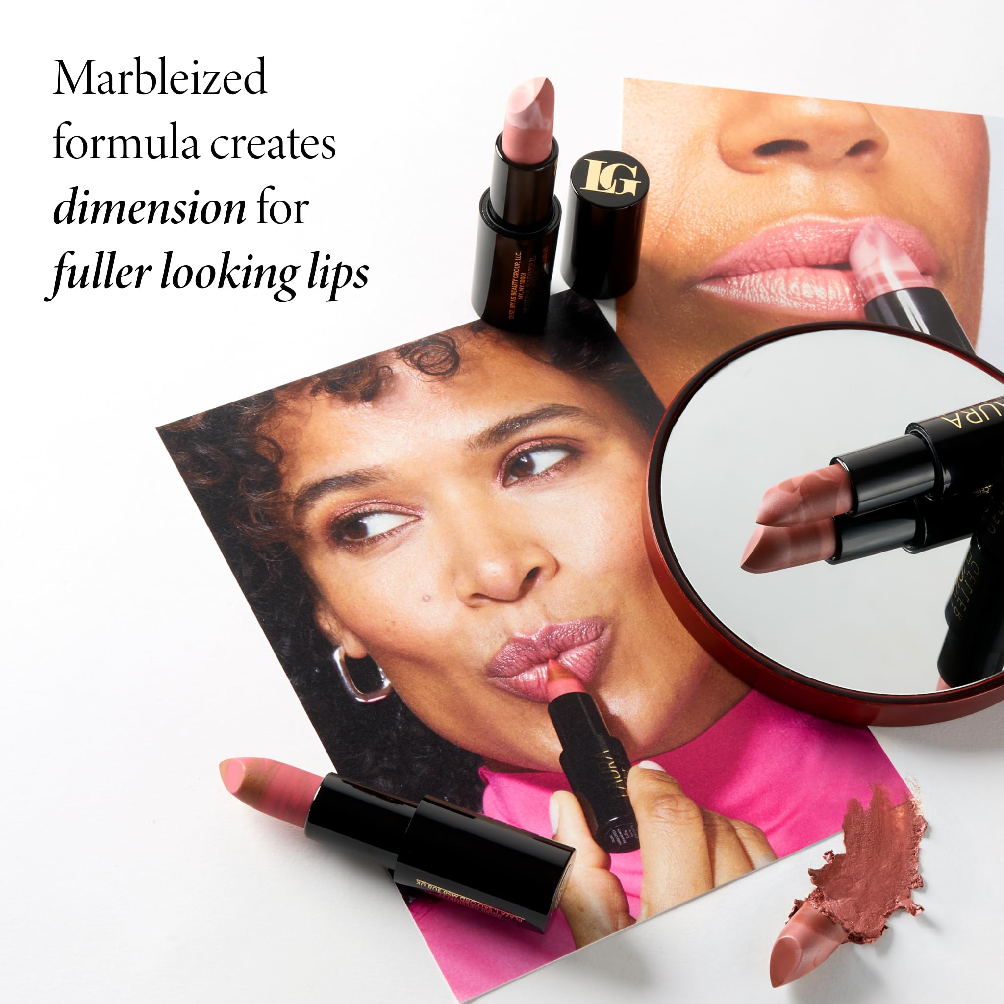 LAURA GELLER NEW YORK Italian Marble Sheer Lipstick - Berry Vanilla - Hydrating & Lightweight - Vitamin E & Caster Seed Oil - Cream Finish LAURA GELLER NEW YORK uk supplements