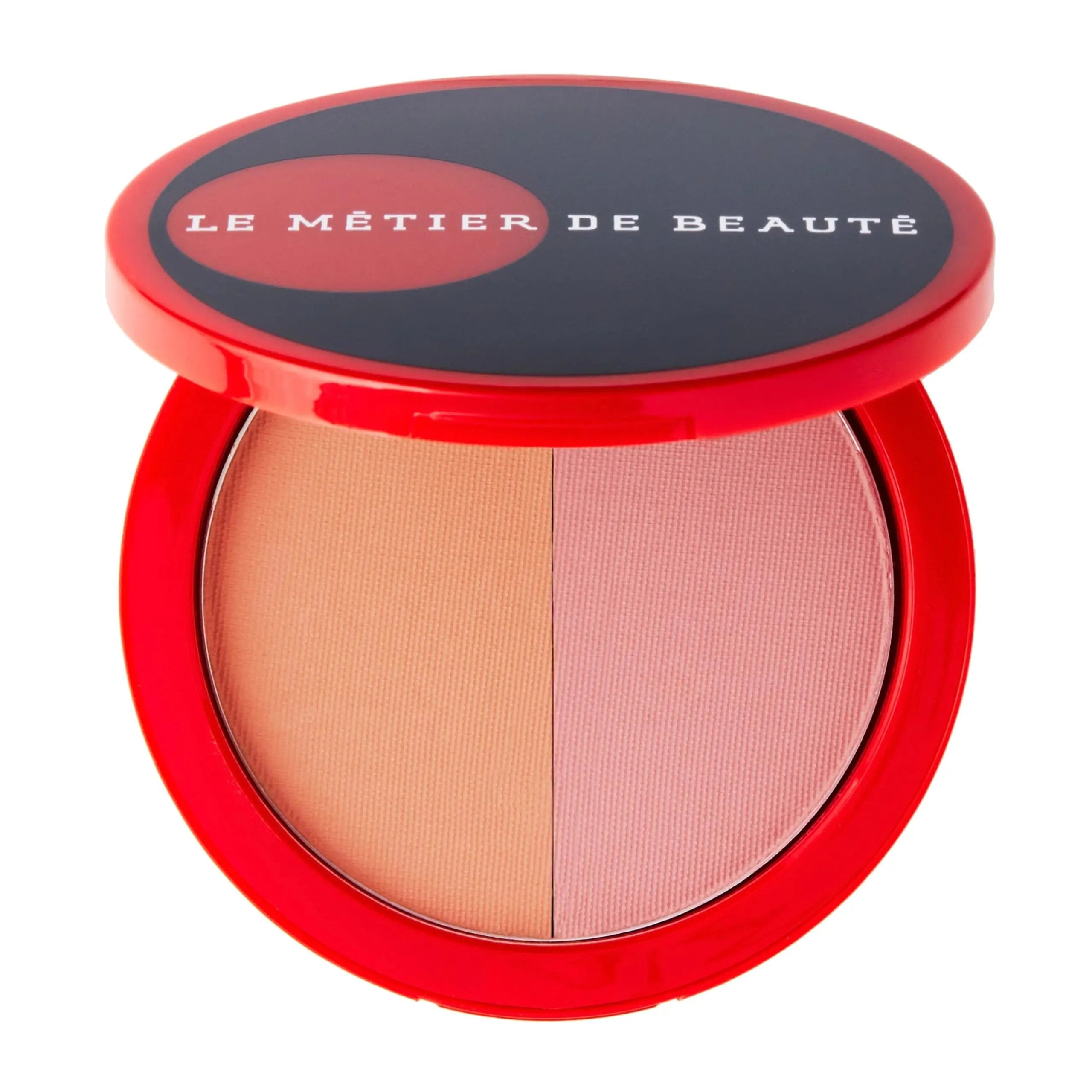 MĒTIER Blush Bronzer Duo for a Radiant, Sun-Kissed Glow, Magnetic Compact (Bisou Bisou) Le Metier De Beaute uk supplements