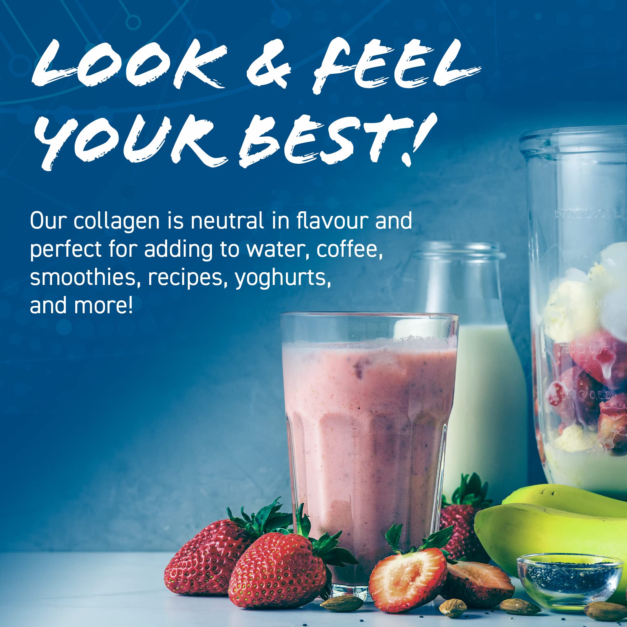 Applied Nutrition Marine Collagen Powder - Hydrolysed Collagen Protein, Healthy Skin, Hair, Nails Applied Nutrition uk supplements