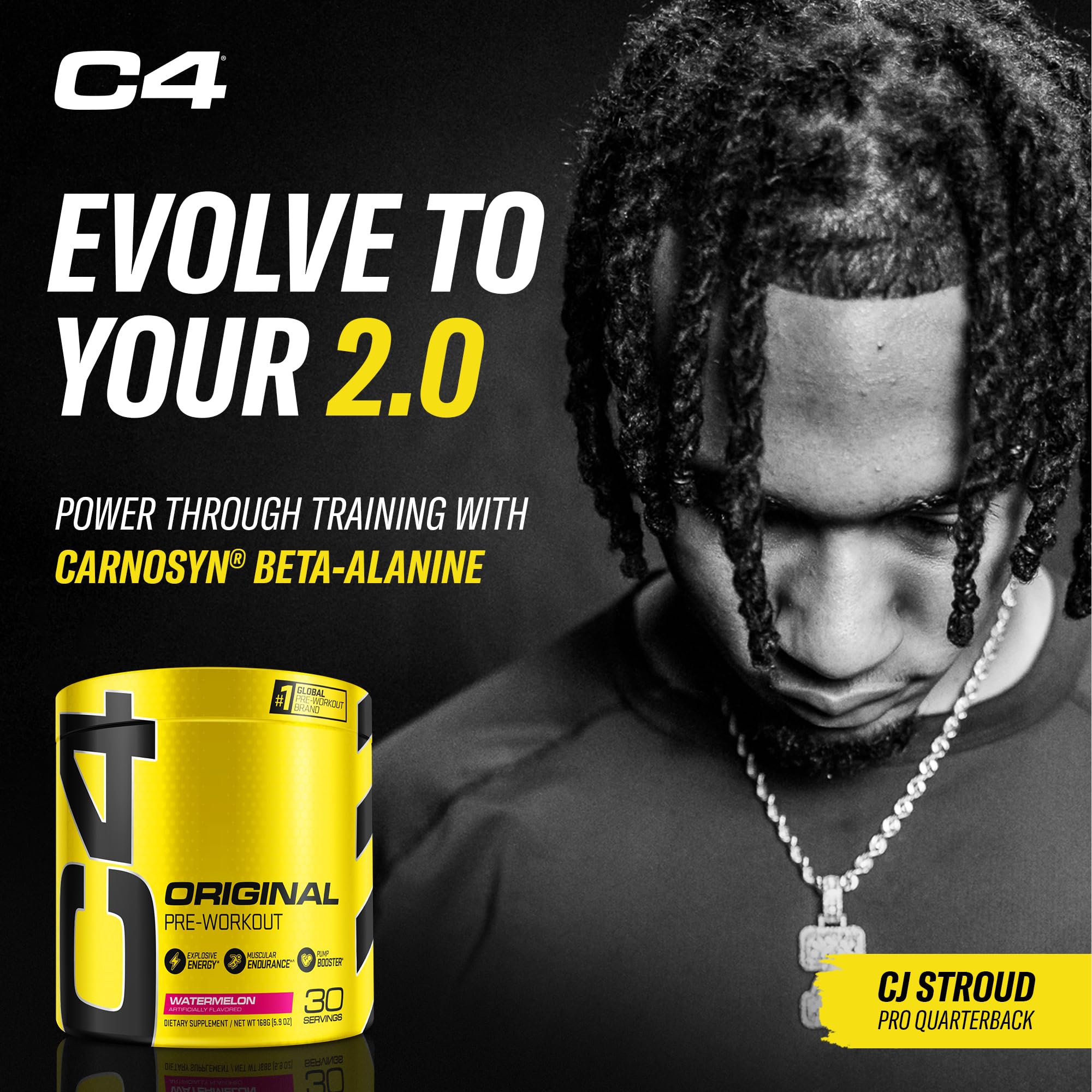 Cellucor C4 Original Pre Workout Powder Watermelon Sugar Free Preworkout Energy Cellucor uk supplements