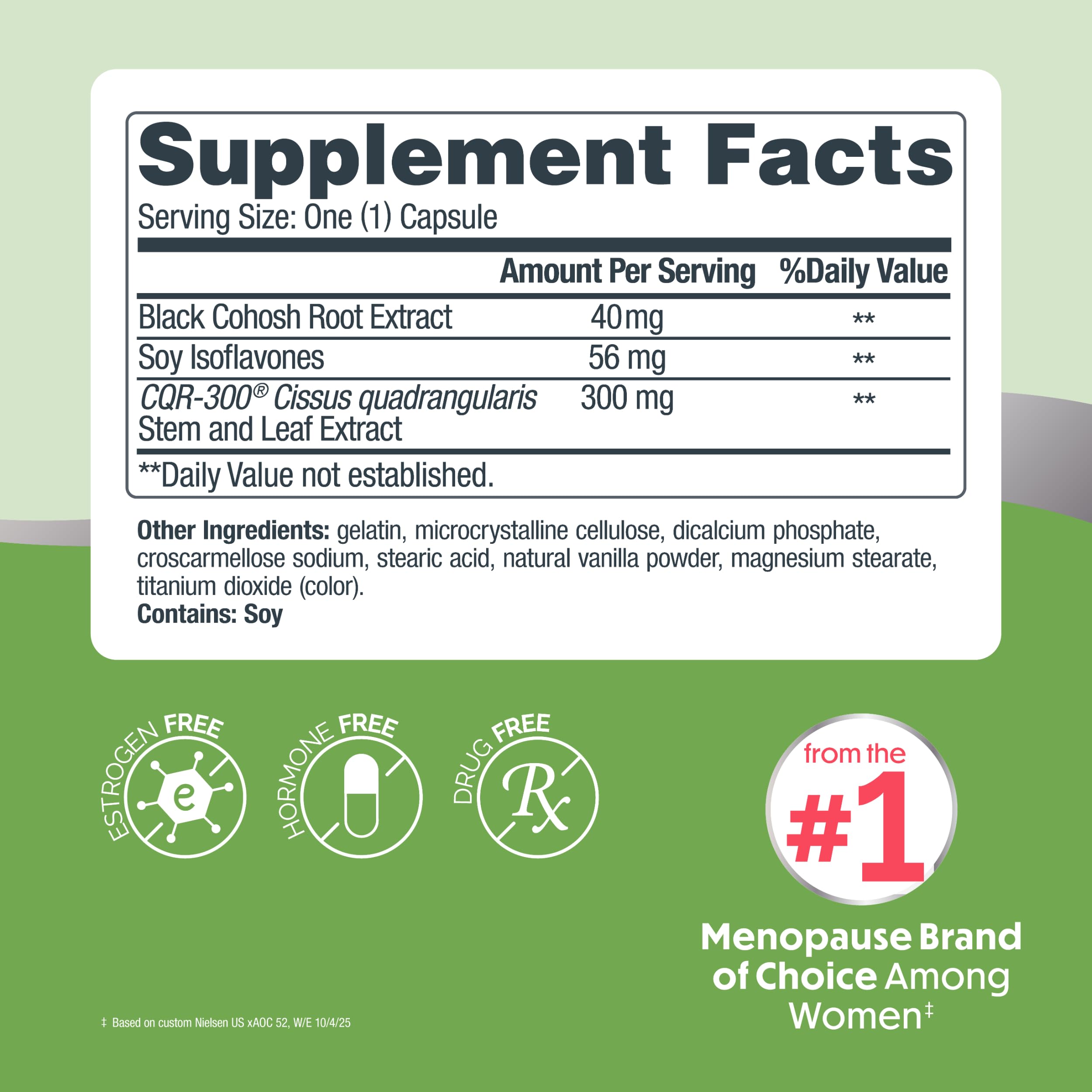 Estroven Pre-Menopause Relief, 30 Ct., Clinically Proven Ingredients, Provides Menopause Relief plus Night Sweats & Hot Flash Relief, Drug-Free or Estrogen Free Estroven uk supplements