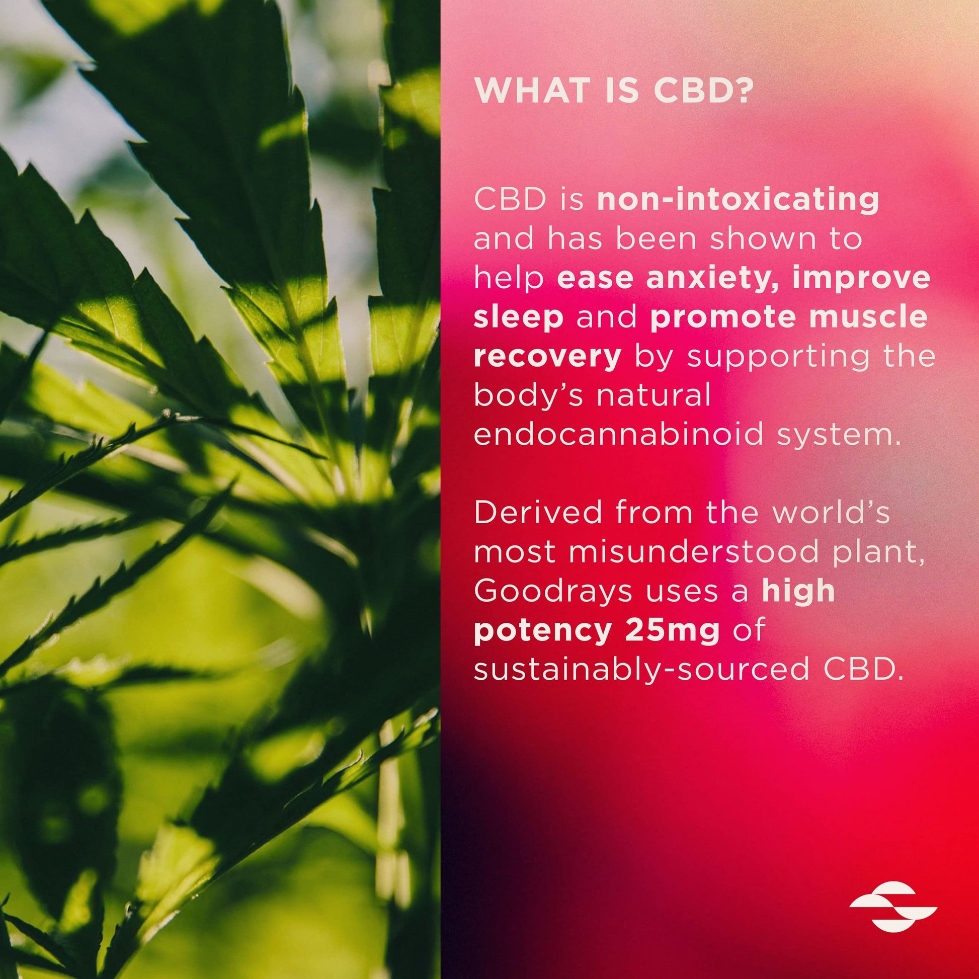 Goodrays - CBD Gummies - High Strength 30 x 25mg Mixed Fruits CBD Edibles Goodrays uk supplements